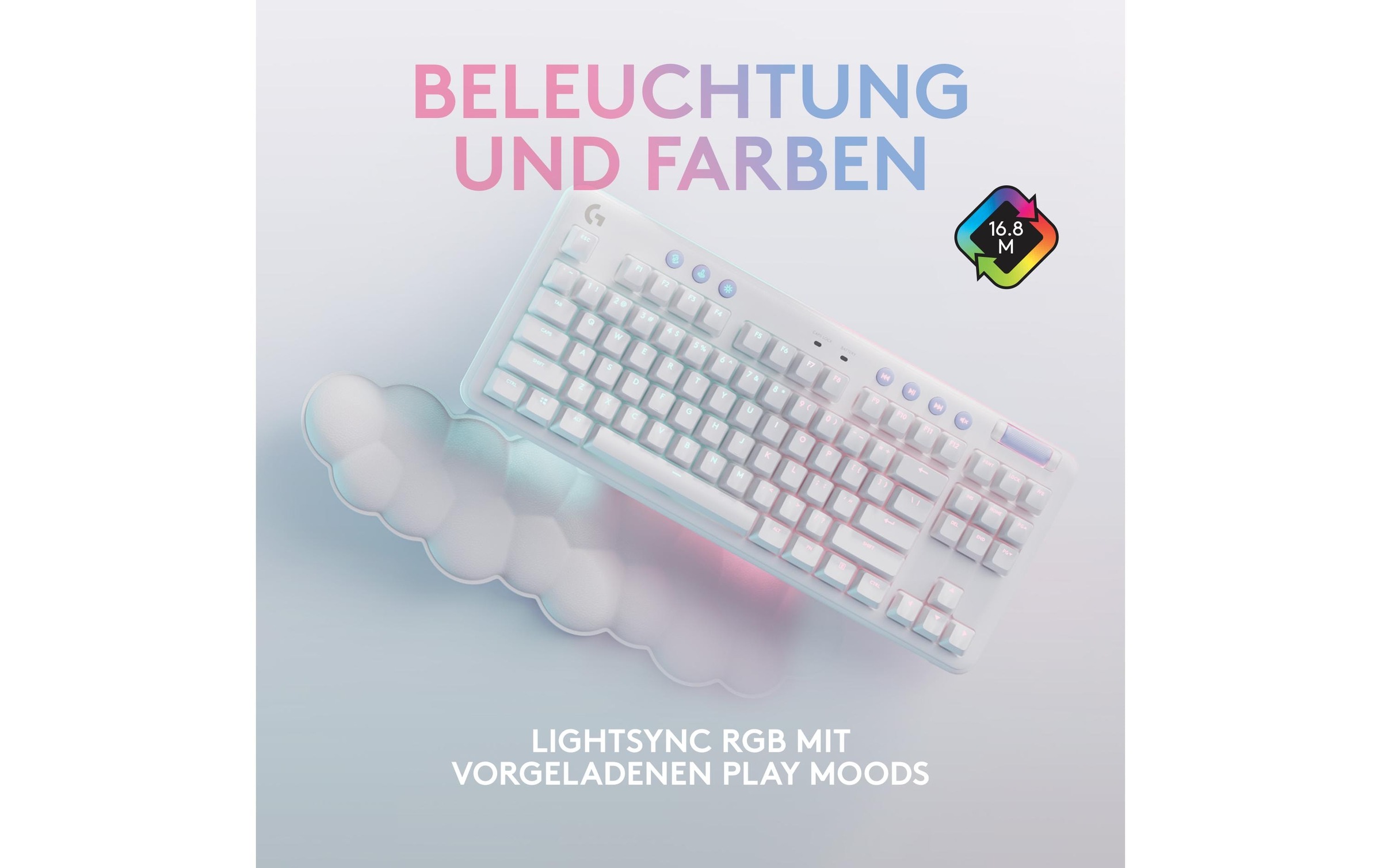 Logitech Gaming-Tastatur »Logitech G715 Gaming Keyboard off white«