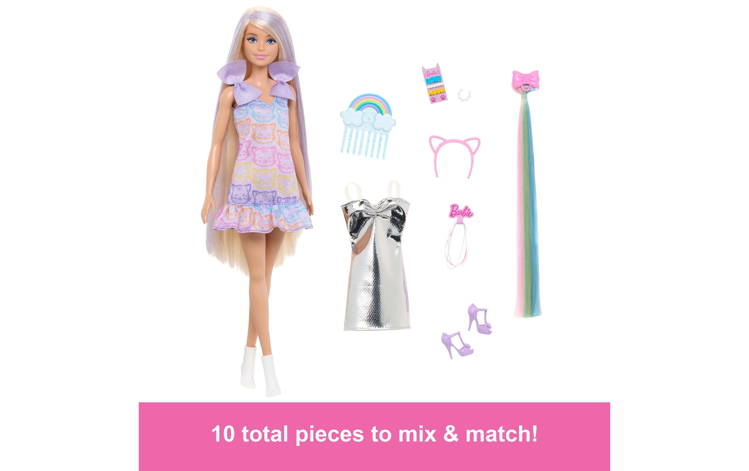 Barbie Anziehpuppe »Haarspielpuppe Blond«