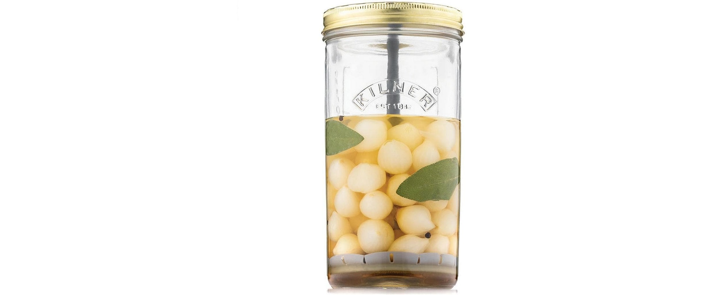 KILNER Einmachglas »mit Heber 1000 ml, 1 Stück«, (1 tlg.)