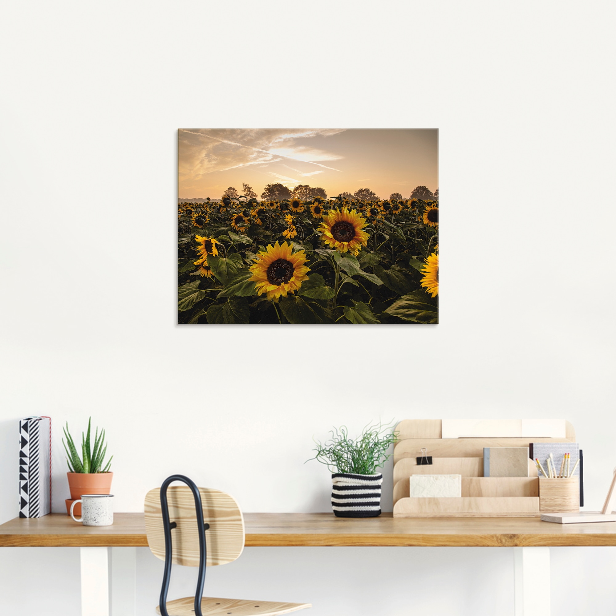 Artland Glasbild »Lasst Blumen sprechen...«, Blumen, (1 St.), in verschiedenen Grössen