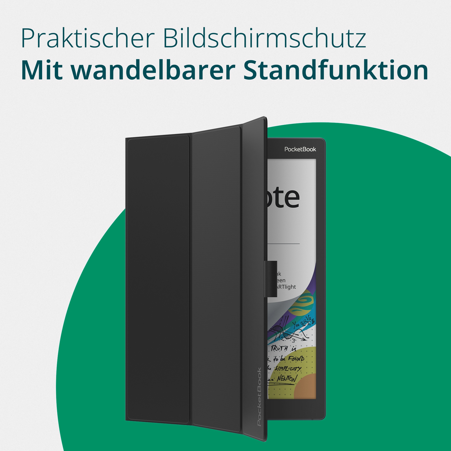 PocketBook Handyhülle »Flip Cover 10,3 Zoll«, Backcover, Schutzhülle, Handyschutzhülle, Case, Schutzcase, stossfest