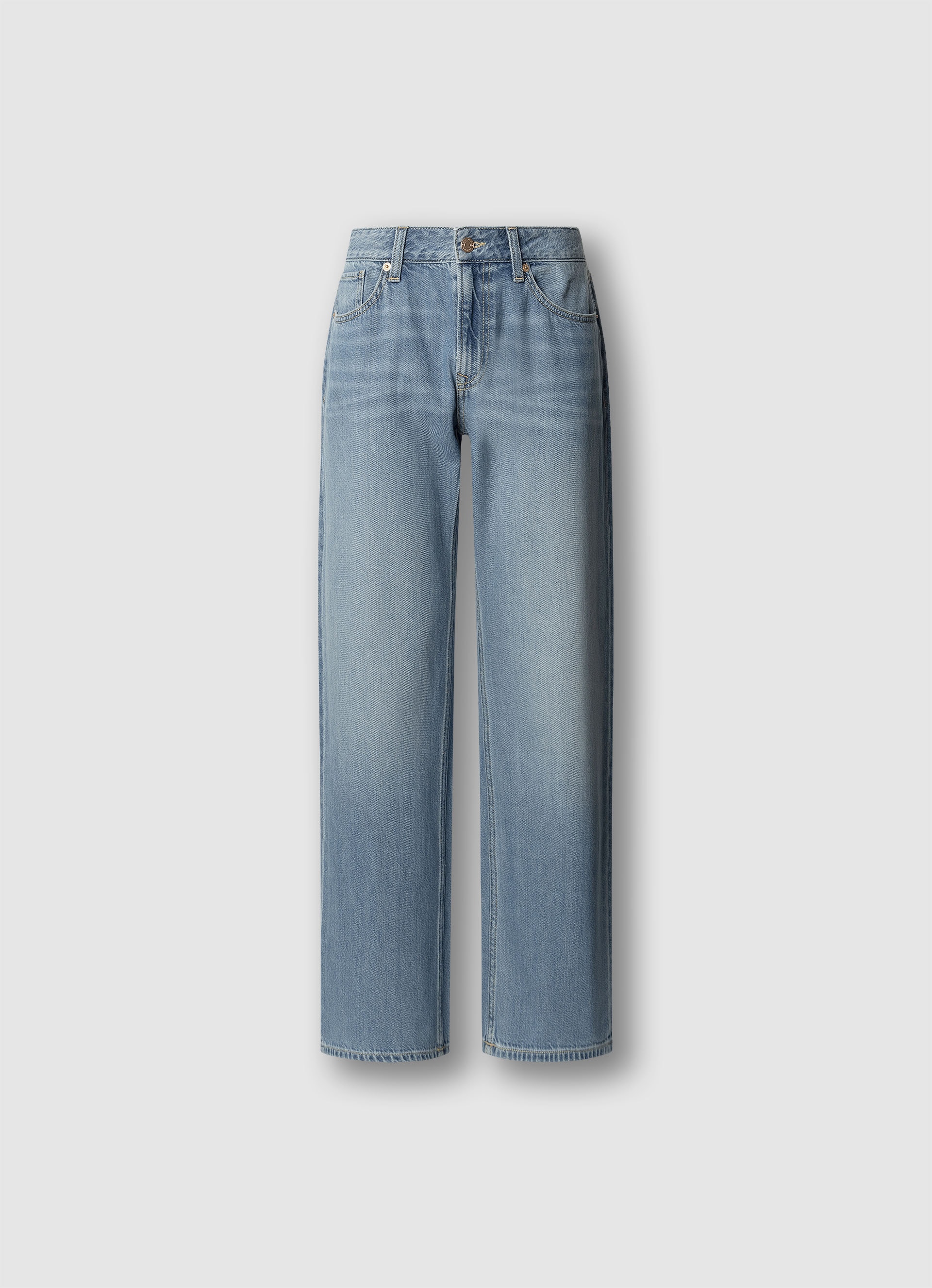 Pepe Jeans Loose-fit-Jeans "LOOSE ST JEANS LW NICKY" mit geradem Bein