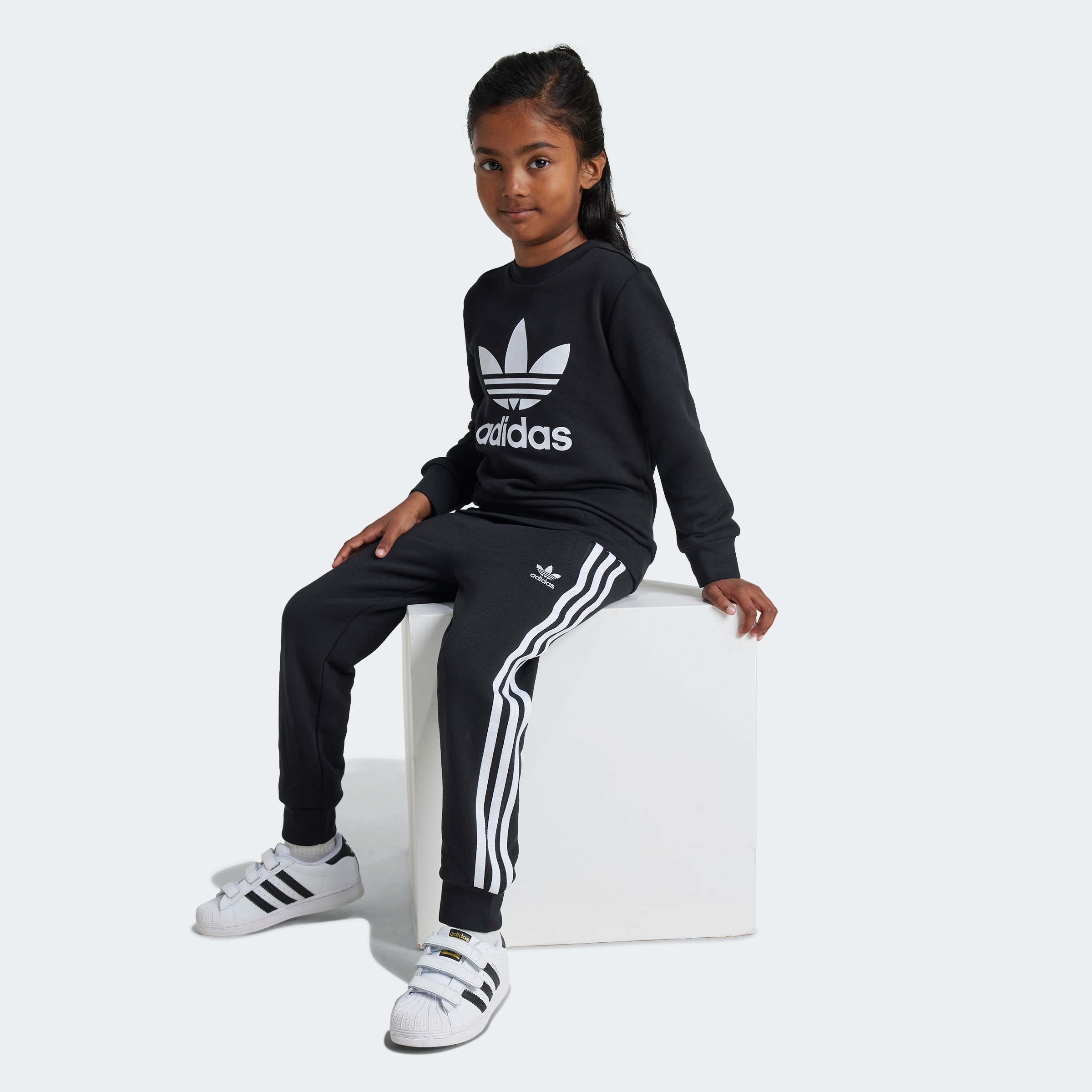 adidas Originals Trainingsanzug »TREFOIL CREW SE«, (2 tlg.)