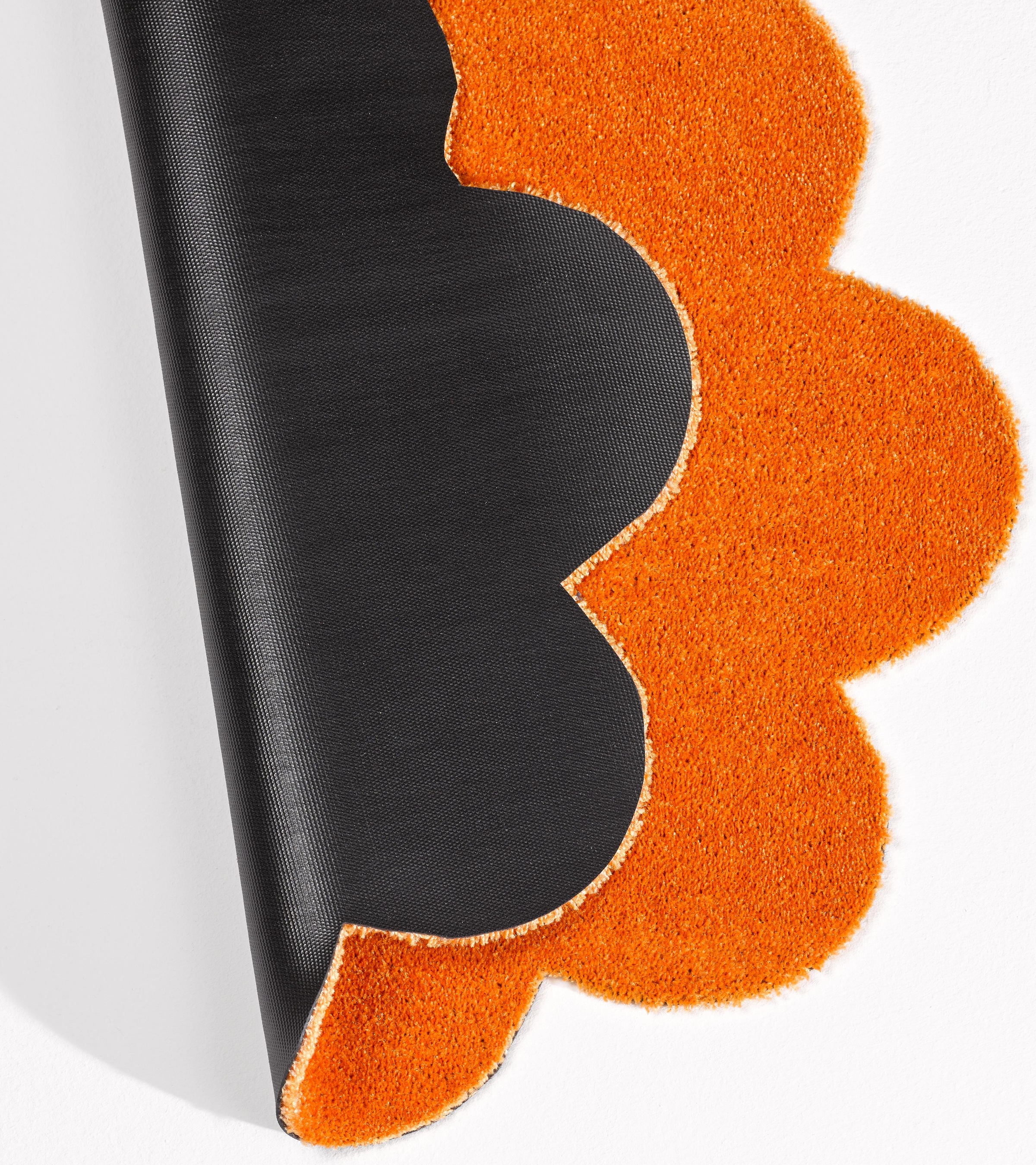 HANSE Home Fussmatte »Deko Soft, Türmatte«, blumenförmig, 7 mm Höhe, waschbar, Unifarben Design, Rutschfest,Robust, Pflegeleicht, Saugfähig