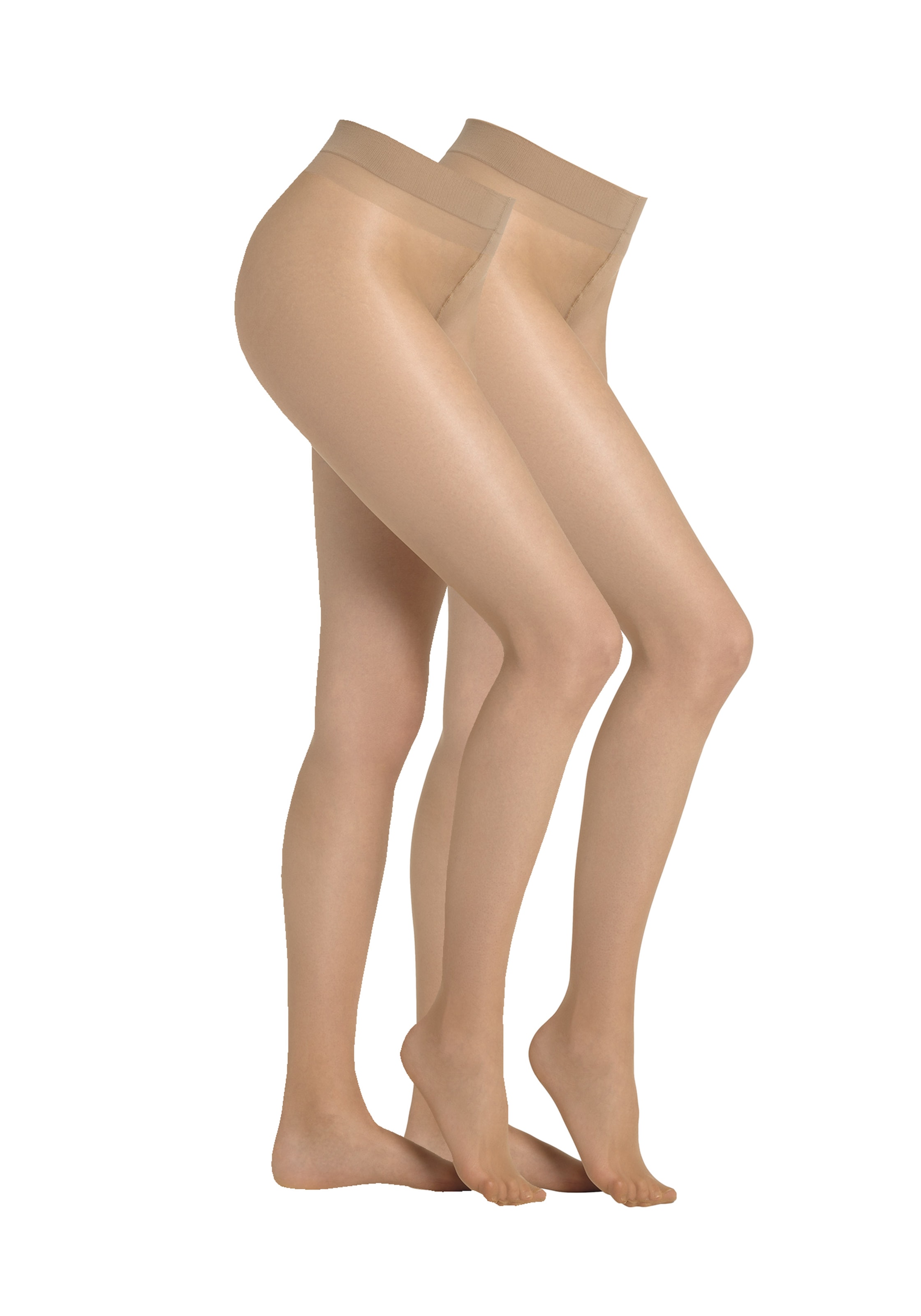 Camano Feinstrumpfhose »fine everyday« 20 2er Pack, mit seidig mattem Look