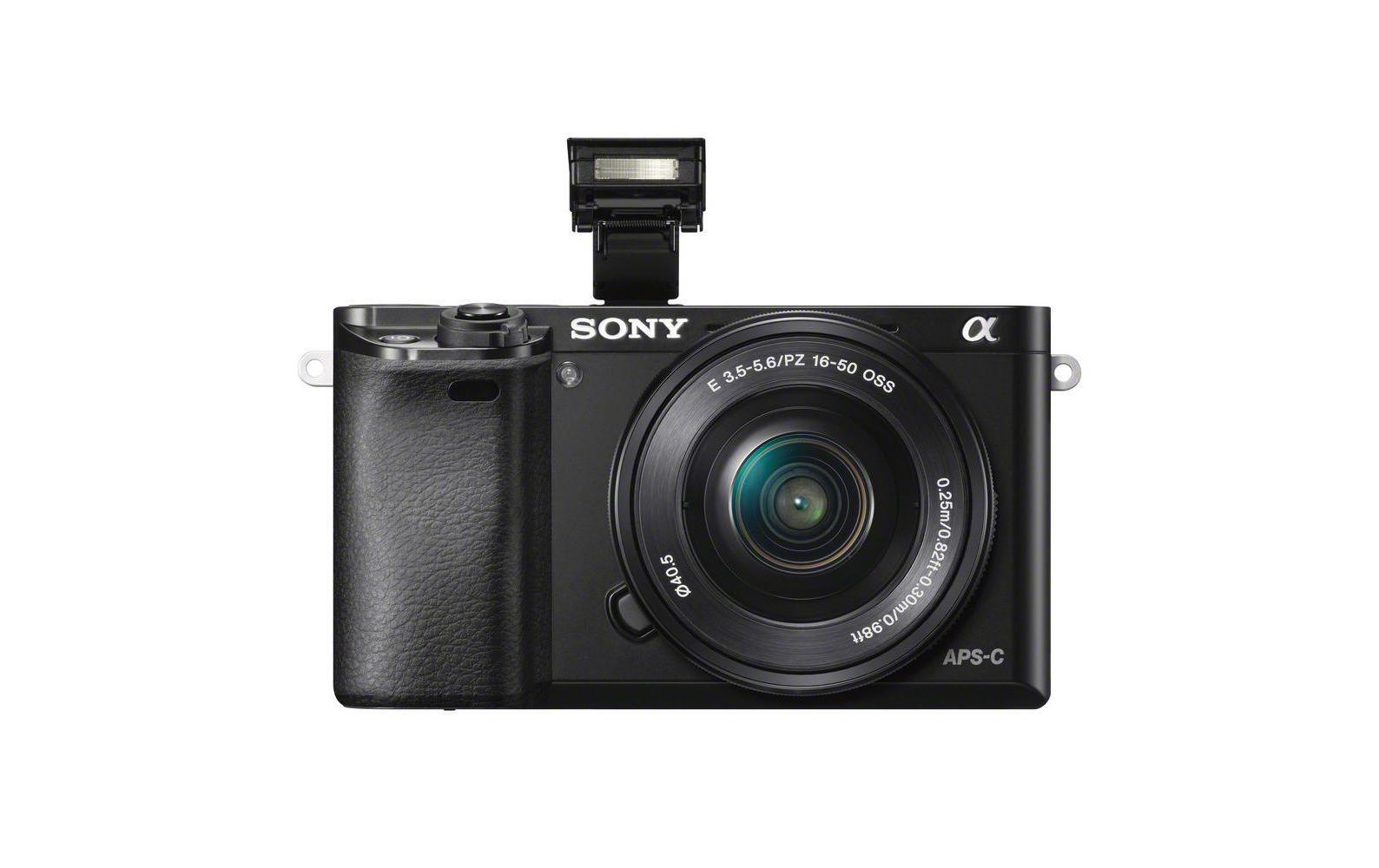 Sony Objektivkamera »Alpha 6000 Kit 16-50 Schwarz«