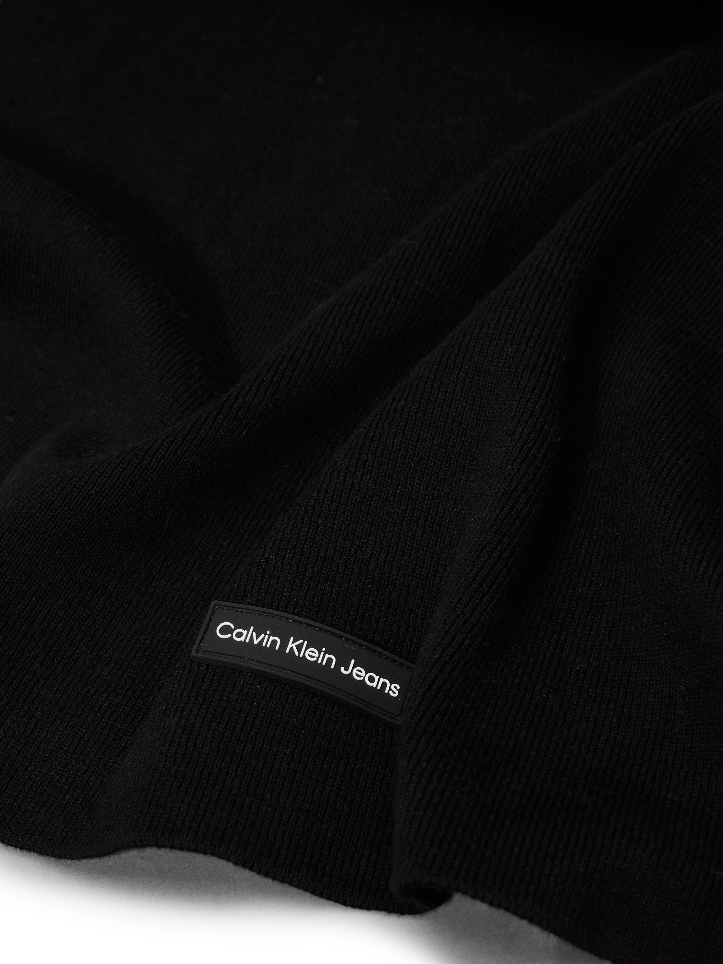 Calvin Klein Jeans Strickmütze »GIFT BEANIE & SCARF INST PATCH«, mit Logopatch