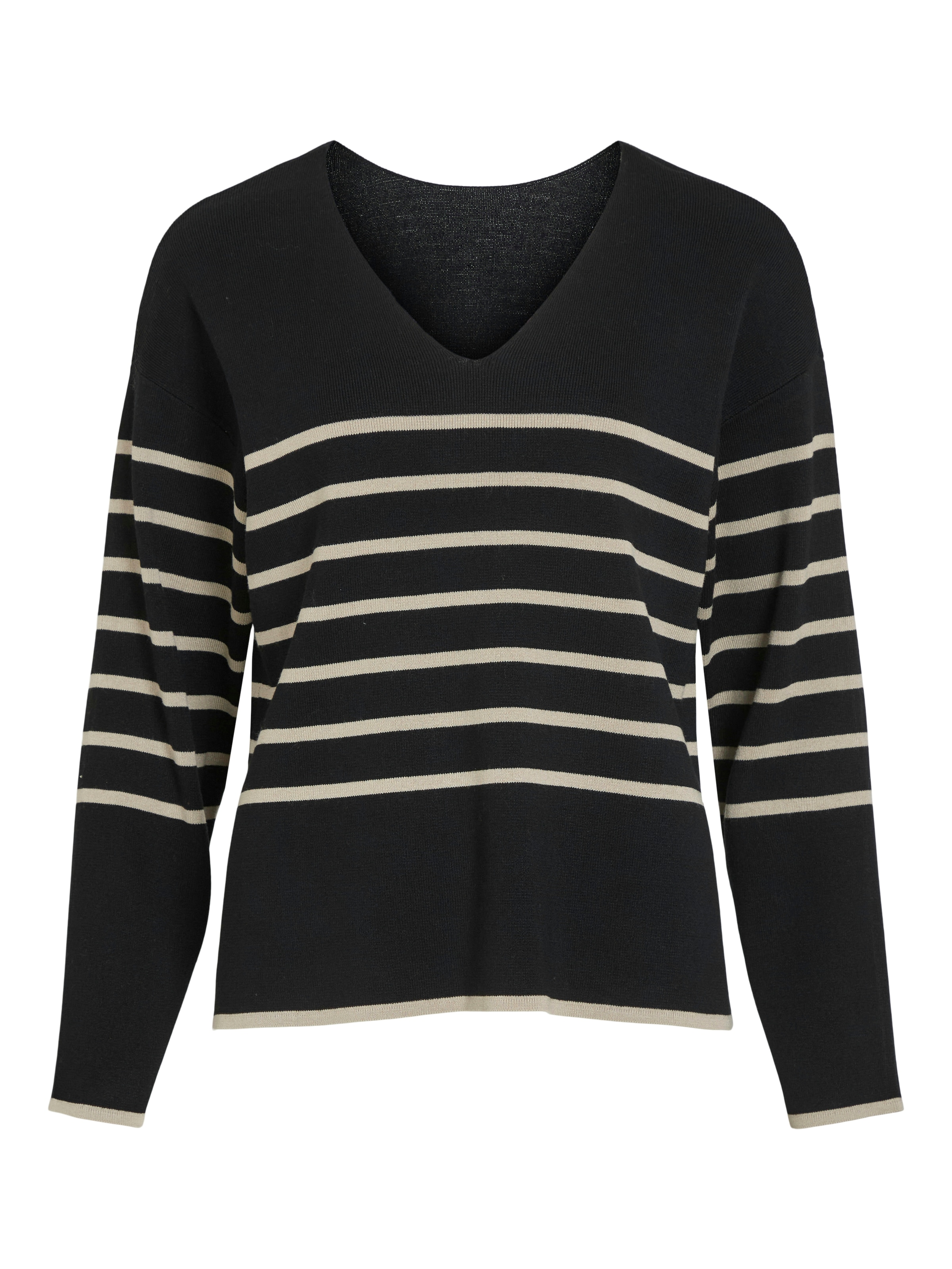 Vila V-Ausschnitt-Pullover »VIOSTRIA V-NECK L/S REV TOP-NOOS«