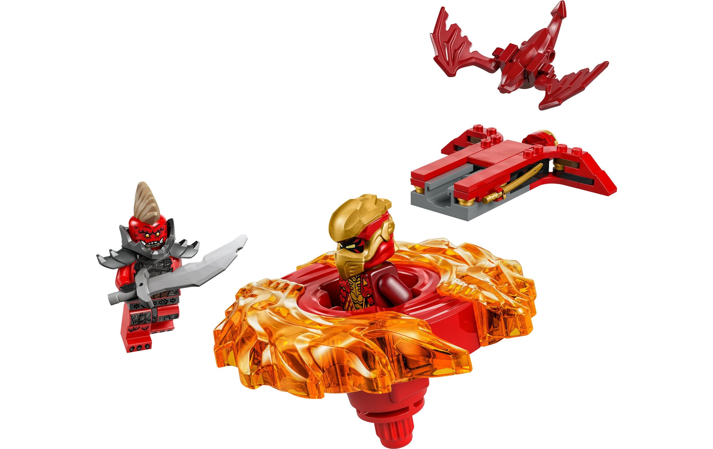 LEGO® Spielbausteine »Ninjago Kais Drachen-Spinjitzu-Spinner 71823«, (54 St.)