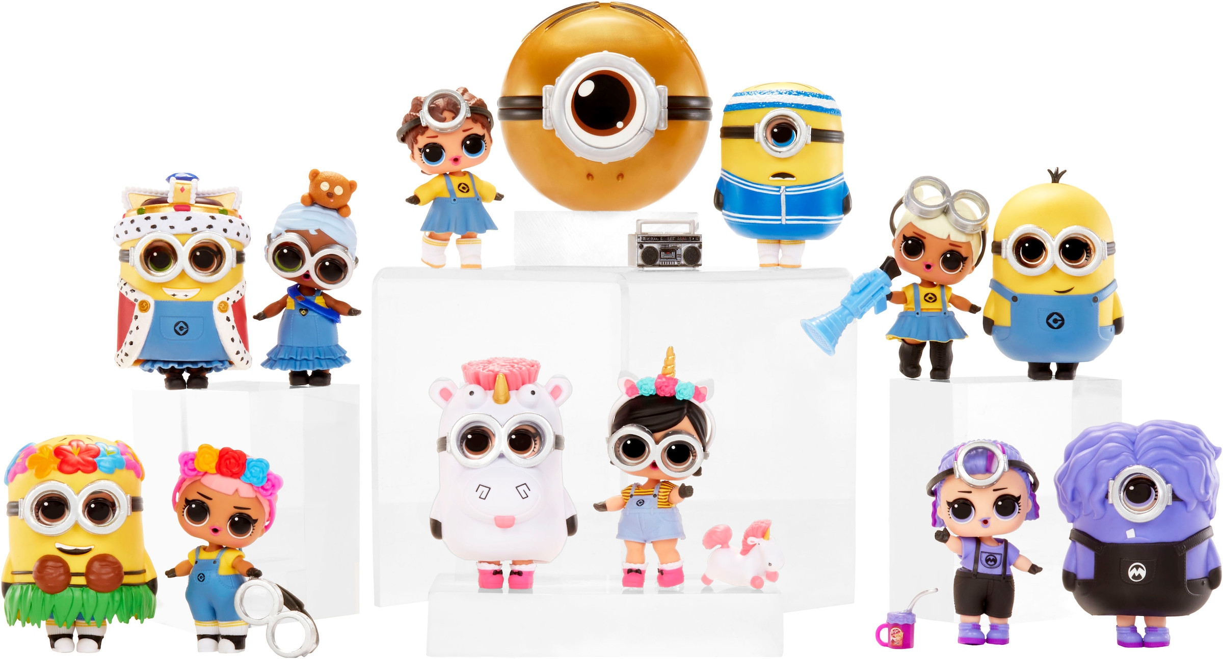 L.O.L. SURPRISE! Anziehpuppe »L.O.L. Surprise Loves Minions Tots«, Sortierte Lieferung