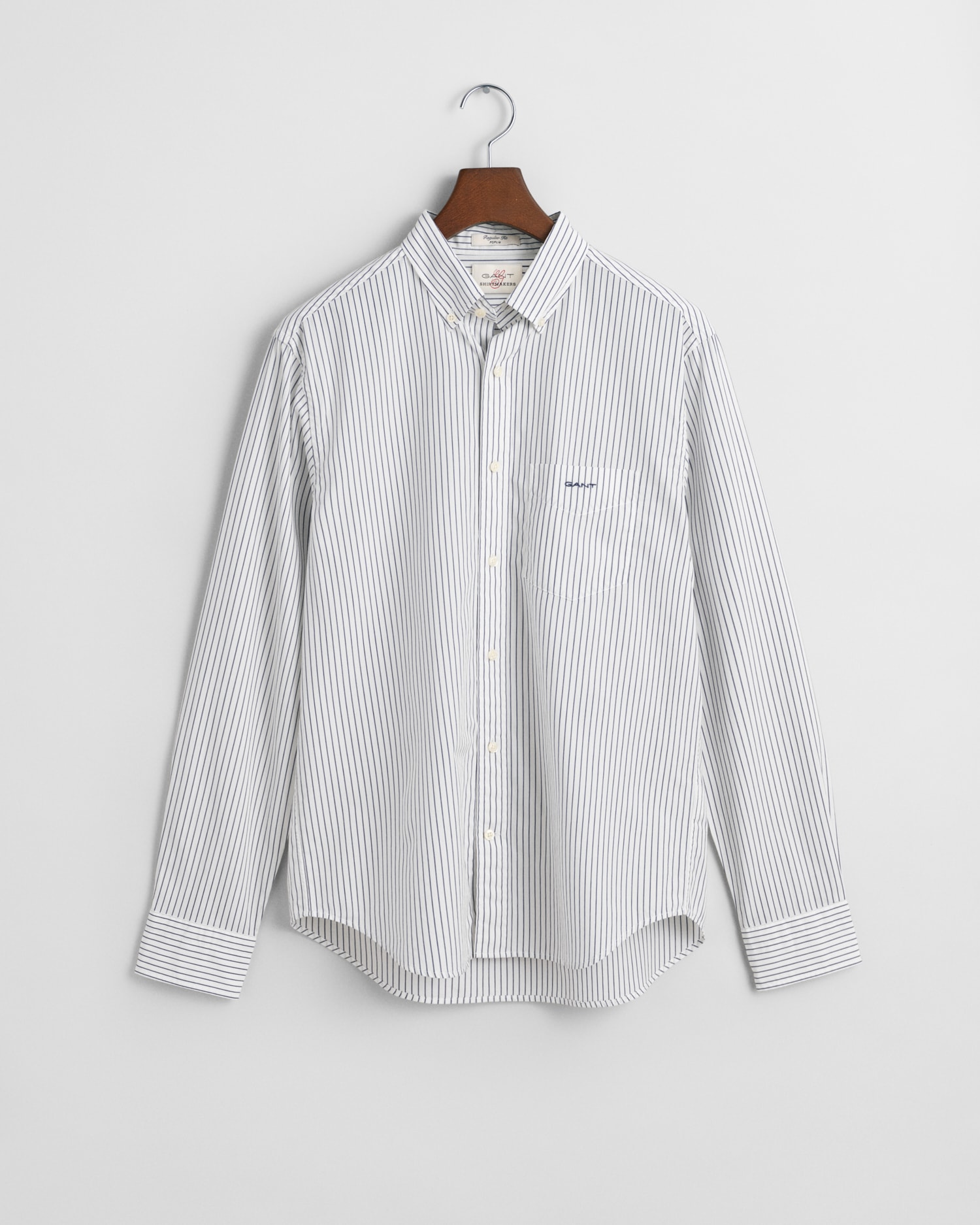 Gant Langarmhemd »REG POPLIN STRIPE«