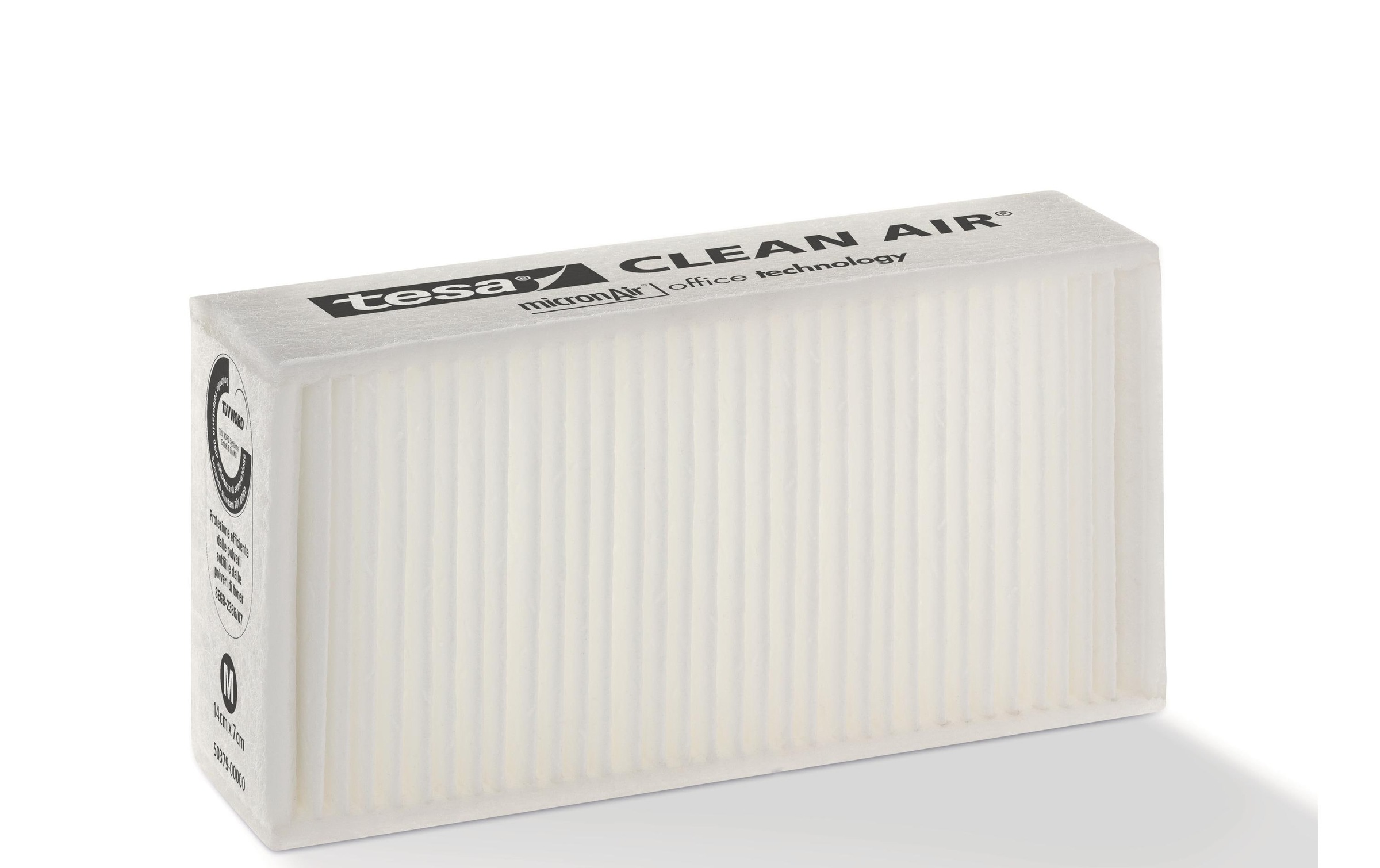 tesa Staubfilter »Clean Air M 140x70 mm für Laserdrucker«
