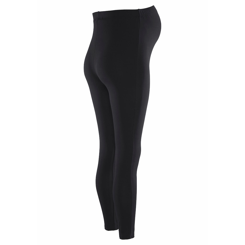 Neun Monate Umstandsleggings », 2er Pack Hose für Schwangerschaft und Stillzeit«, (Packung, 2 tlg.)