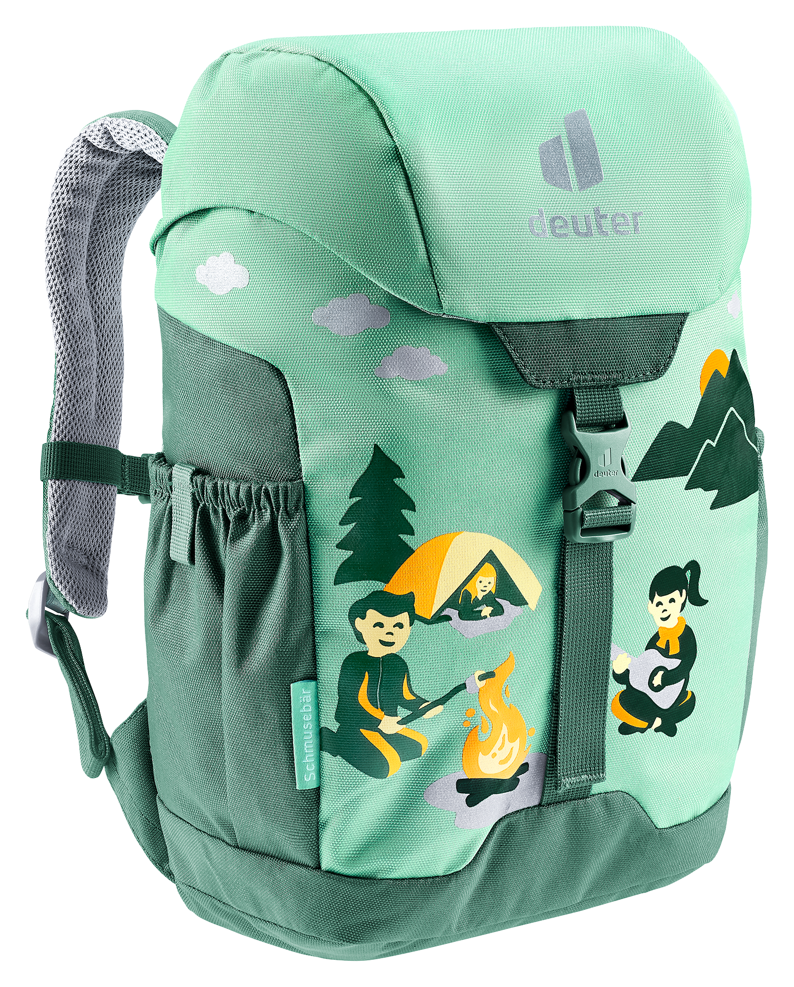 deuter Kinderrucksack »SCHMUSEBÄR MIT TEDDY 8 L«, Reflektoren