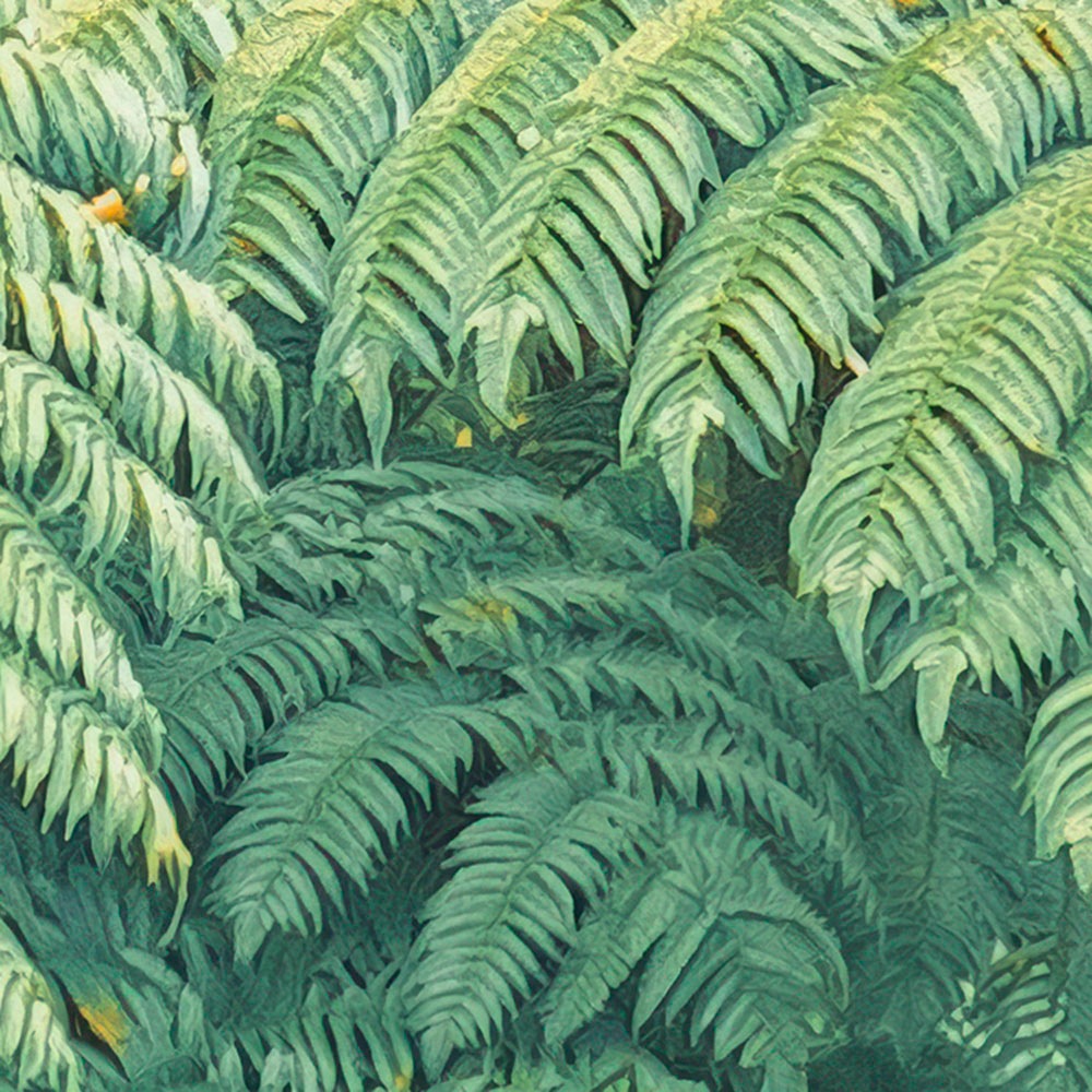 Komar Fototapete »Digitaldruck Vlies - Jungle Lands - Grösse 400 x 250 cm«, bedruckt, Wohnzimmer, Schlafzimmer
