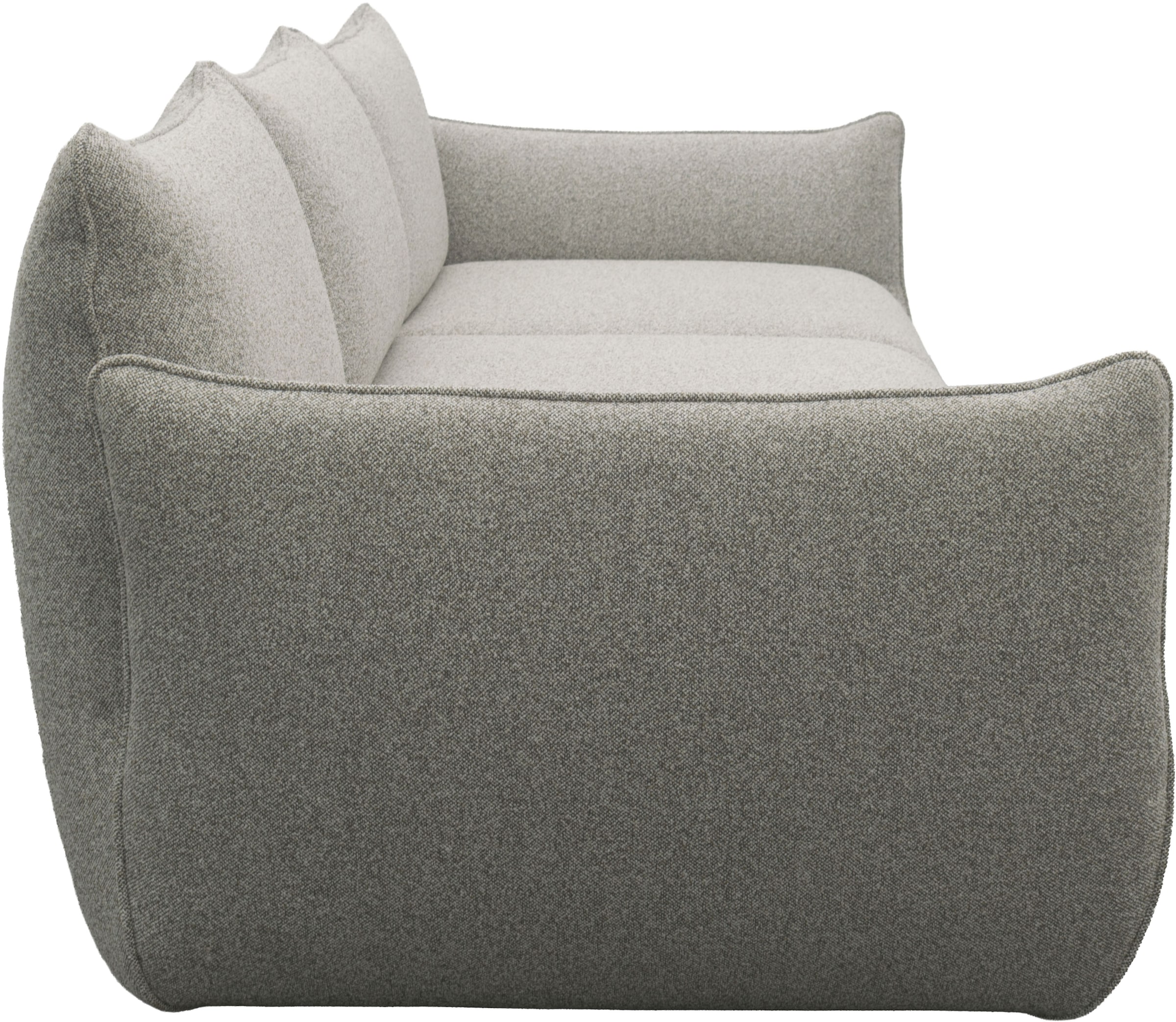 DOMO collection Big-Sofa »Bristol in 2 Breiten, Taschenfederkern für hohen Sitzkomfort«, Breite 276cm. Pflegeleichter Strukturstoff