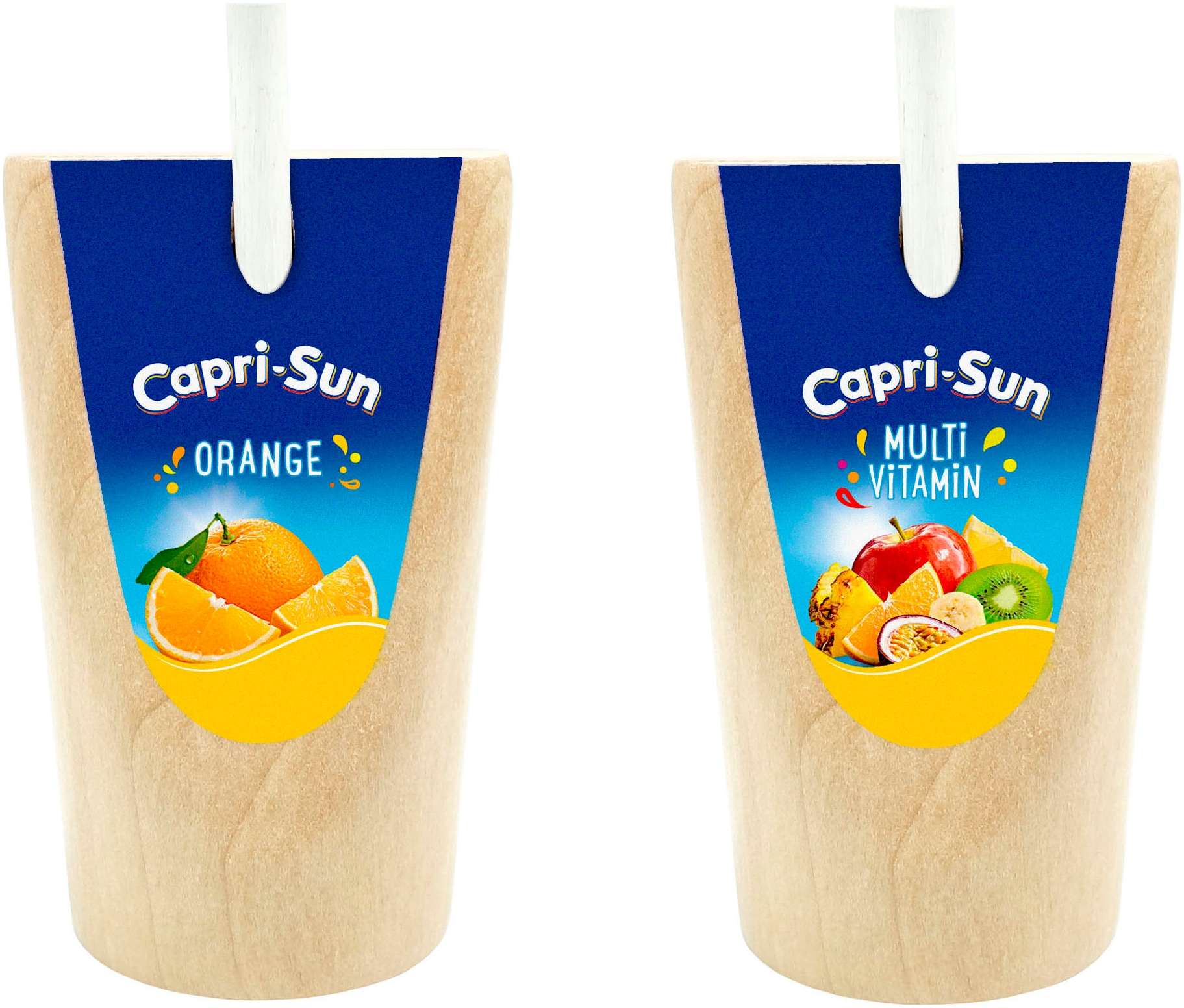 Tanner Kaufladensortiment "Capri-Sun" aus Holz, FSC - schützt Wald
