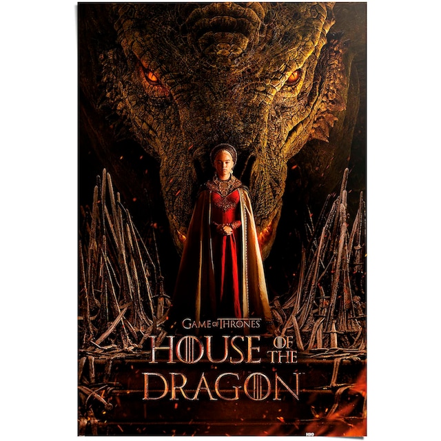 Reinders! Poster »House of the Dragon - dragon throne« online bestellen |  Jelmoli-Versand