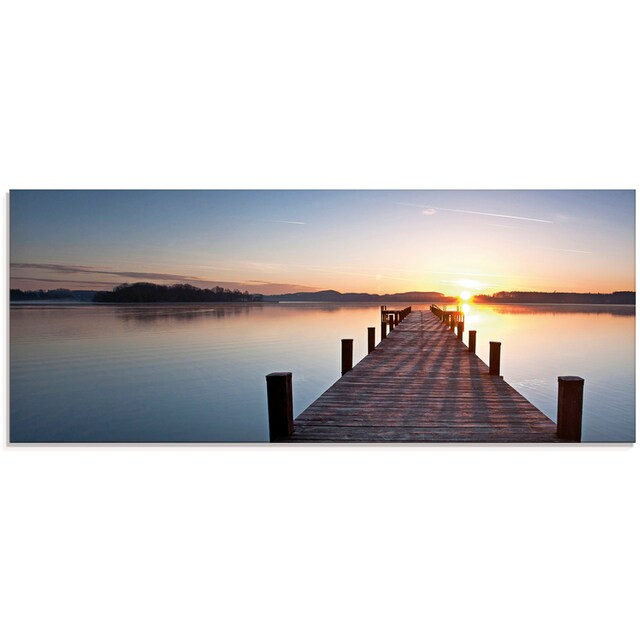 Artland Glasbild »Sonnenstrahlen - Sonnenuntergang«, Gewässer, (1 St.), in  verschiedenen Grössen online kaufen | Jelmoli-Versand
