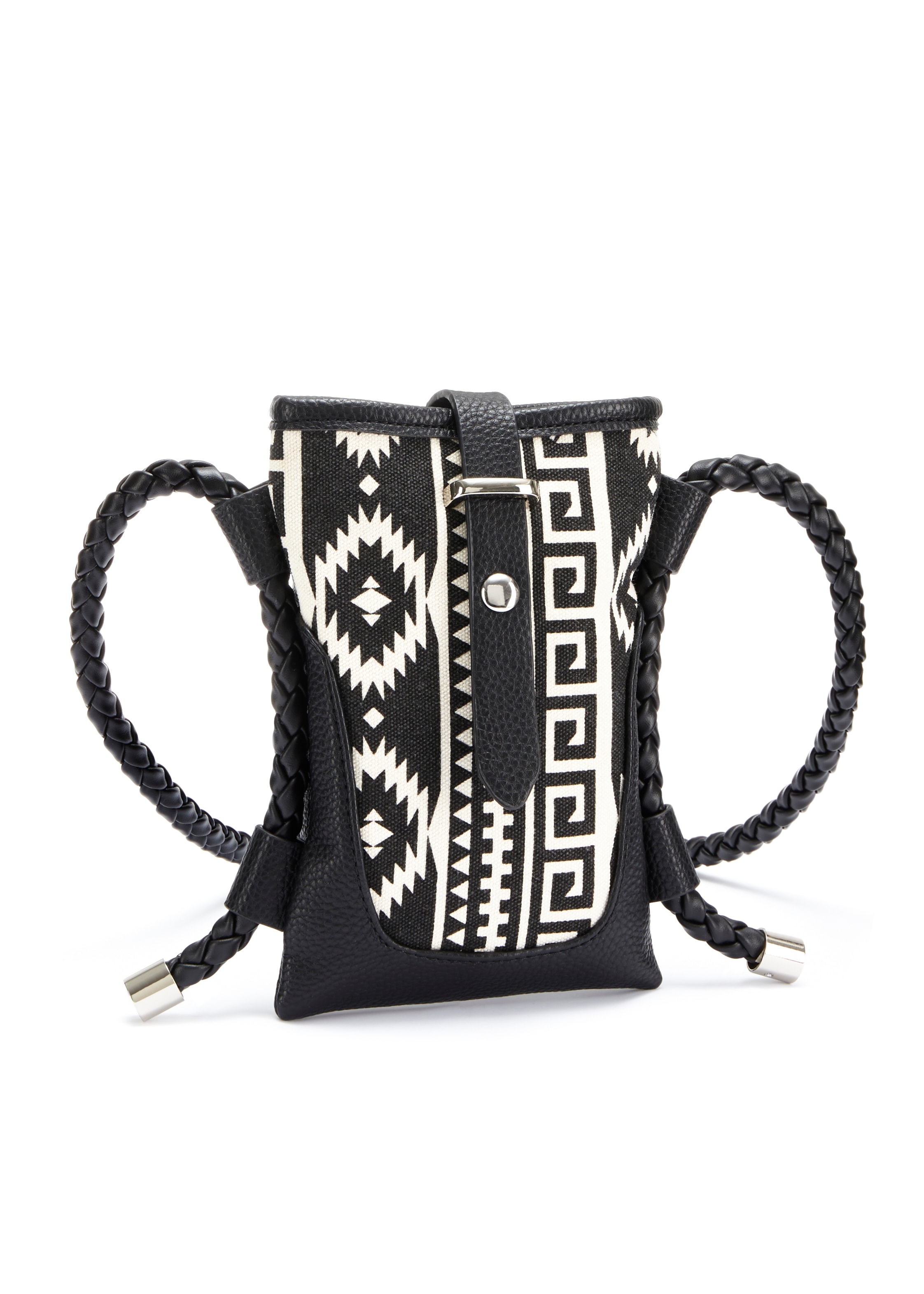 LASCANA Umhängetasche, im Ethno Look, Handytasche, Minibag, Crossbody VEGAN