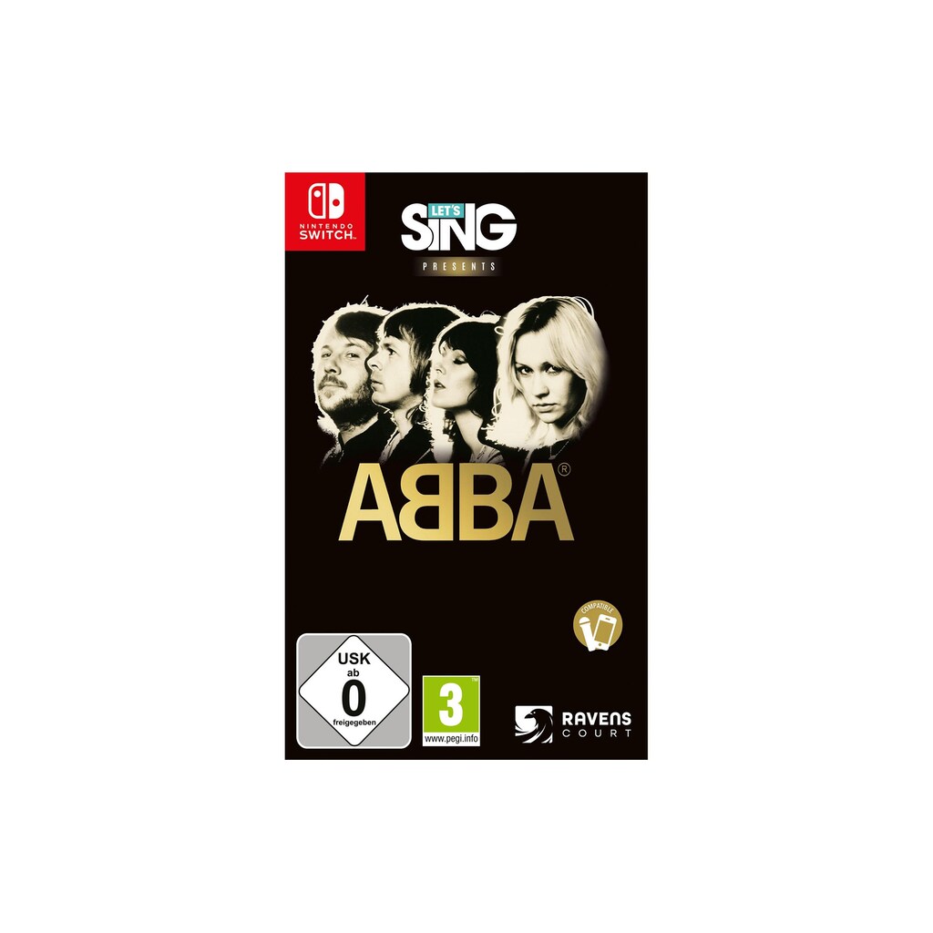 Spielesoftware »GAME Lets Sing ABBA«, Nintendo Switch