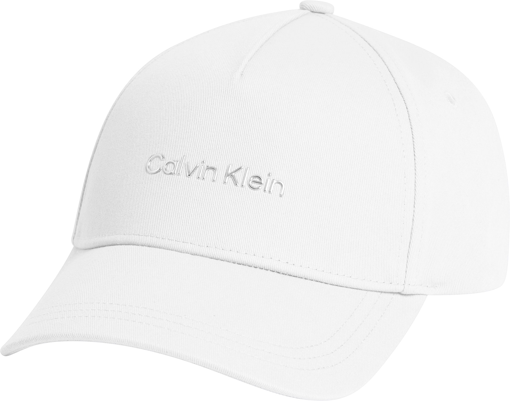 Calvin Klein Baseball Cap, mit Metall-Schriftzug