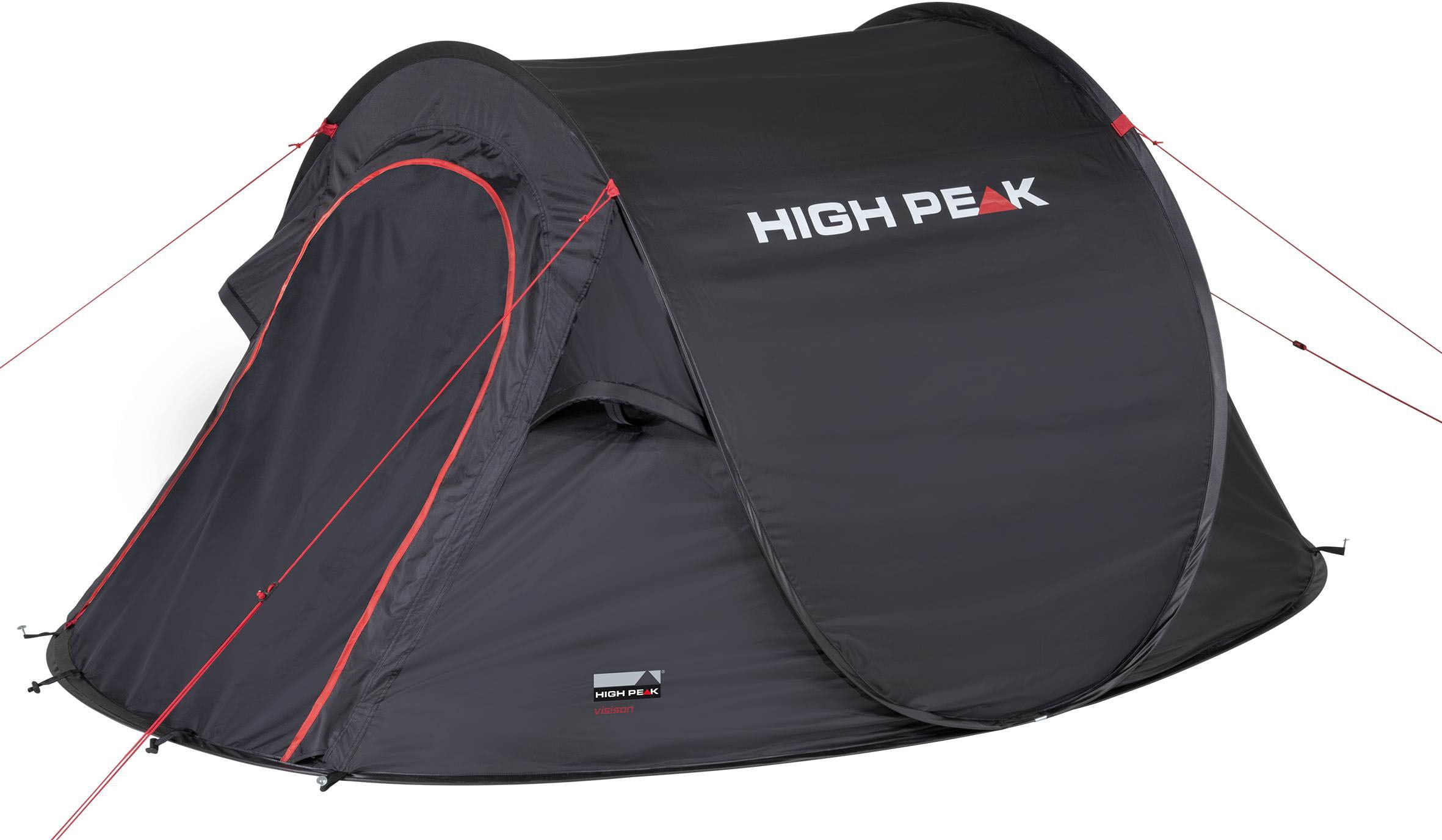 High Peak Wurfzelt »Pop up Zelt Vision 2«, 2 St. Personen, (mit Transporttasche)