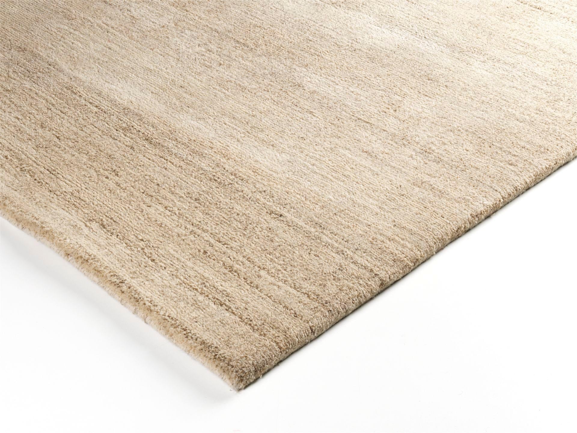 OCI DIE TEPPICHMARKE Teppich »Davina Uni«, rechteckig, 20 mm Höhe, handgeknüpft, Wohnzimmer