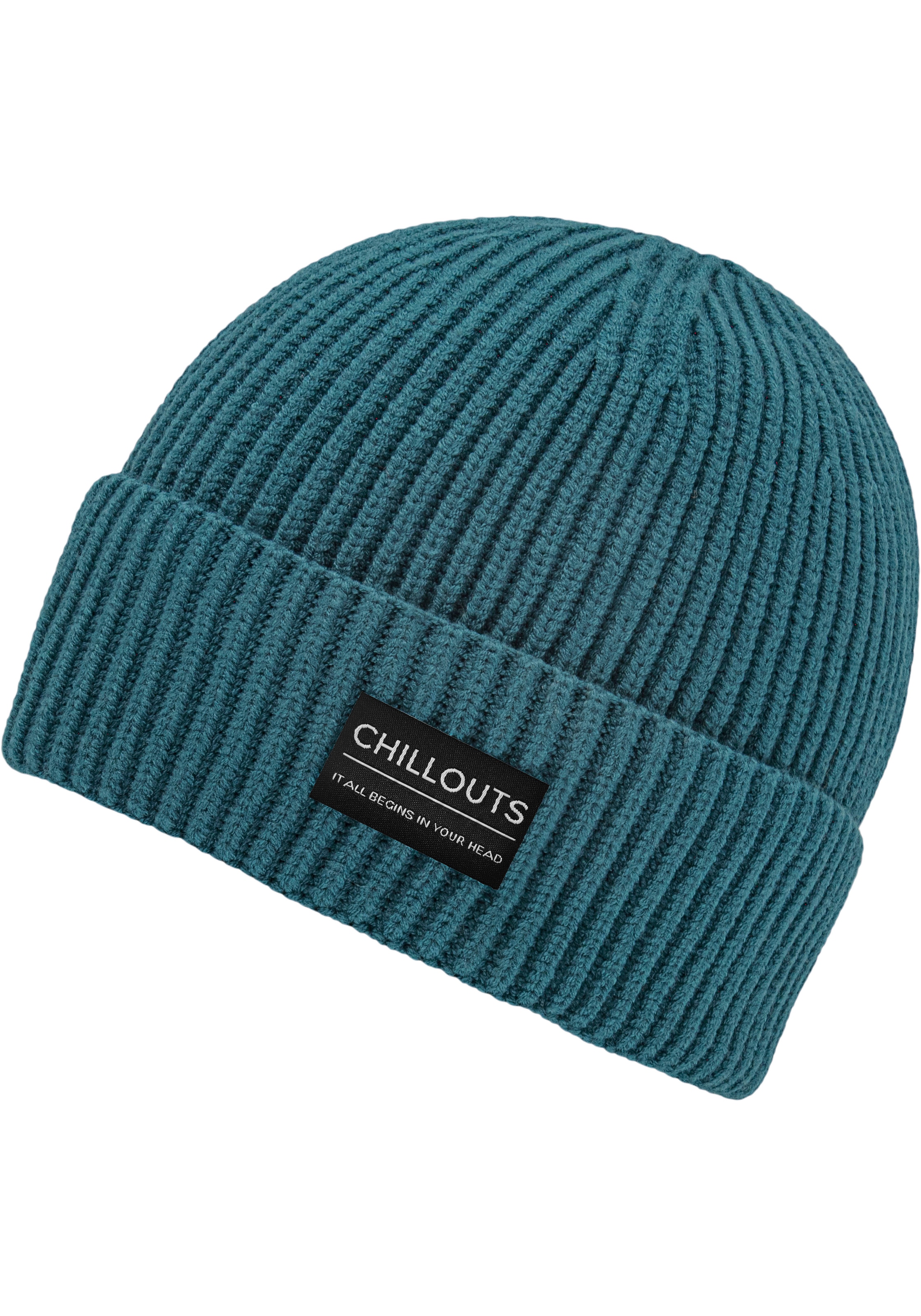 chillouts Strickmütze »Caleb Hat«, online | In shoppen Jelmoli-Versand Rippenstrick-Optik