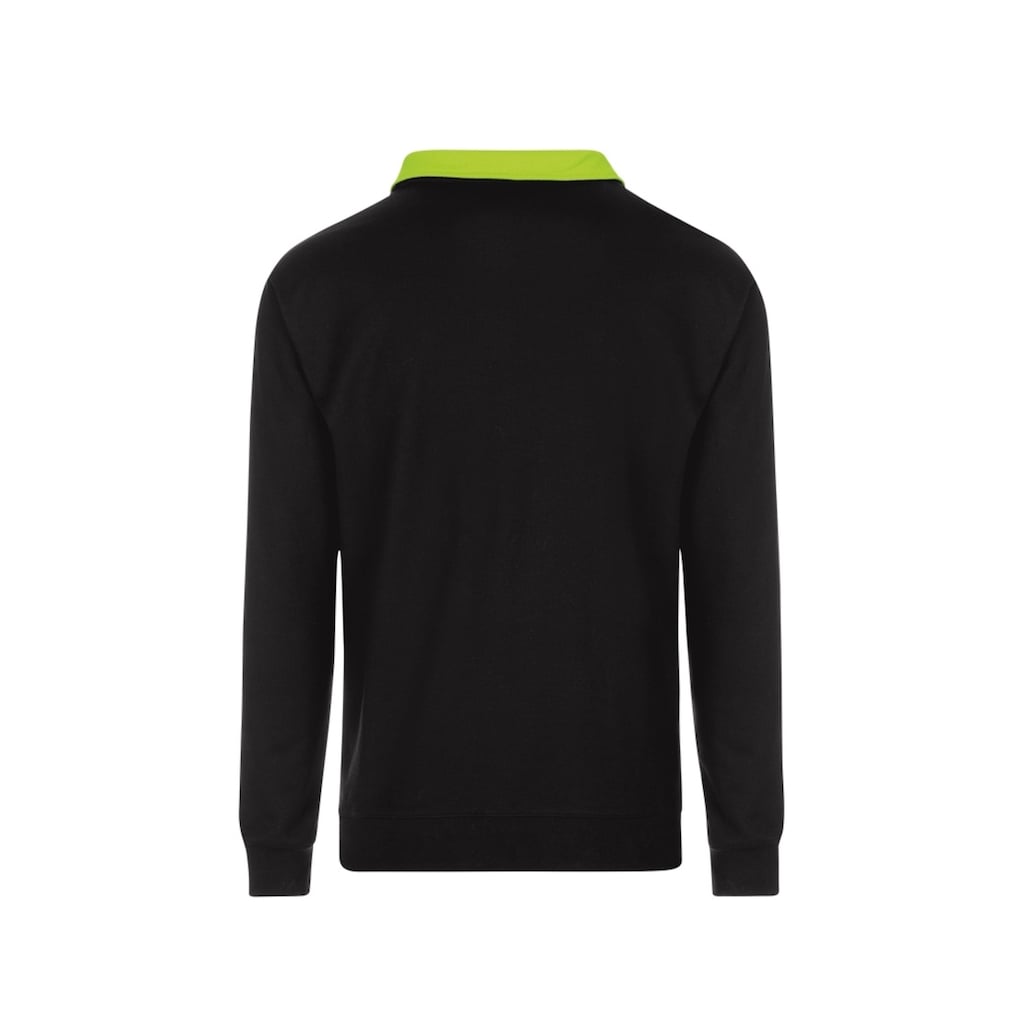 Trigema Sweatshirt »TRIGEMA Sweatshirt mit Kragen und Reissverschluss«
