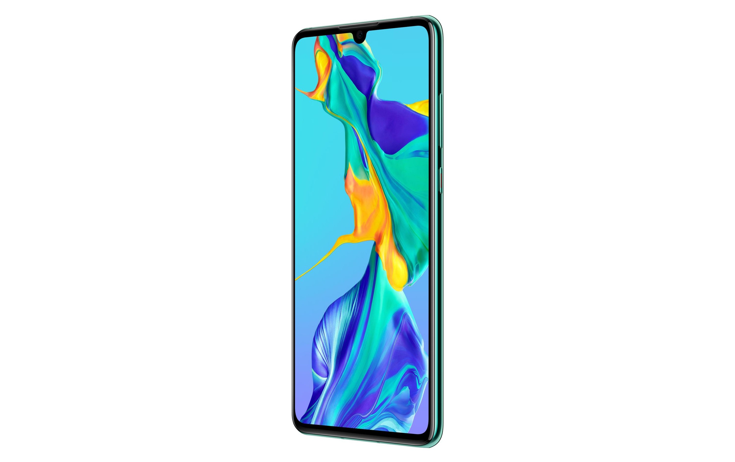 Huawei Smartphone »P30 Aurora Blue«, Aurora Blue/Blau, 15,49 cm/6,1 Zoll, 128 GB Speicherplatz, 40 MP Kamera