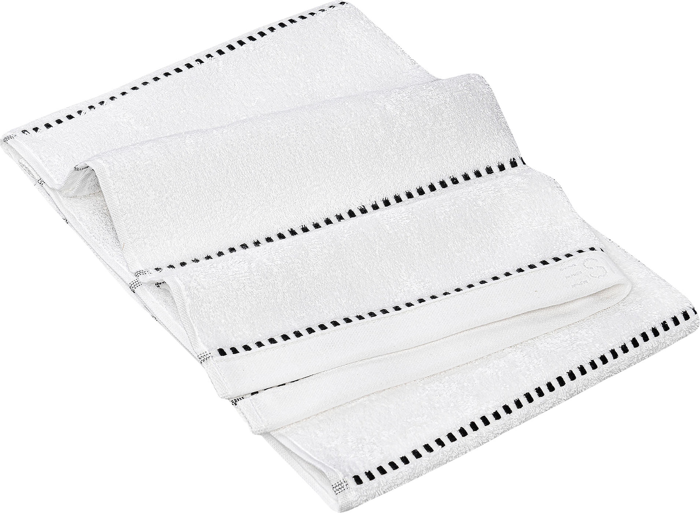 Stripes«, (1 Jelmoli-Versand | hohe kaufen online Handtuch Saugfähigkeit Esprit »Box St.),