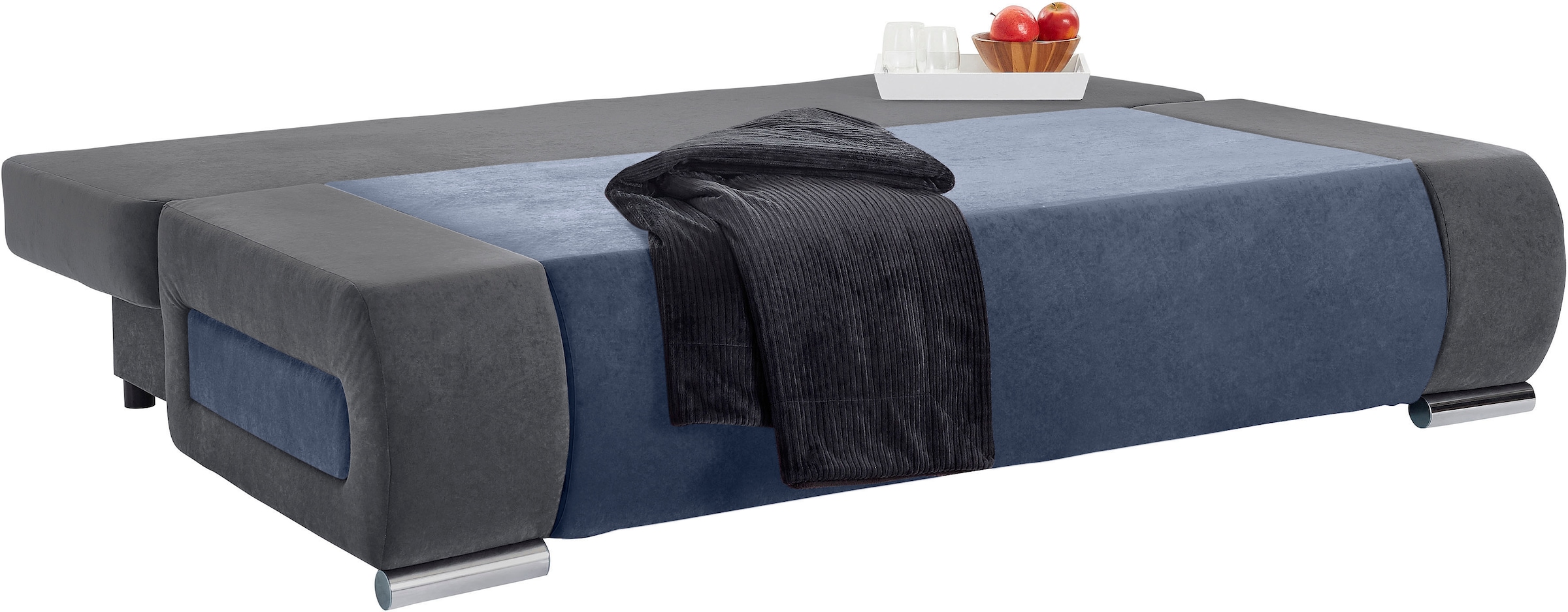 COLLECTION AB Schlafsofa »Moritz«, mit Bettfunktion und Bettkasten, komfortabler Federkern