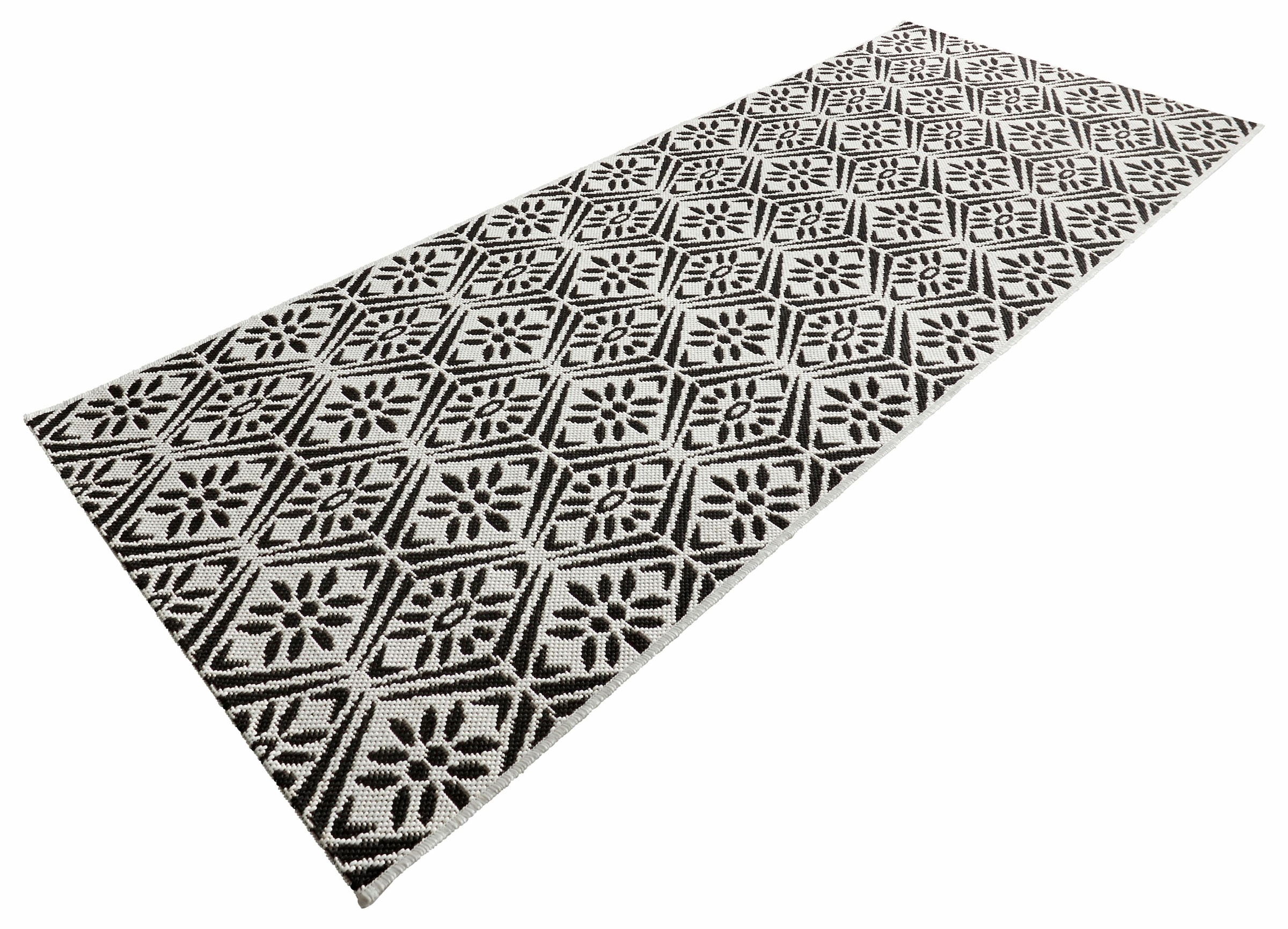 HANSE Home Läufer »Creation«, rechteckig, 8 mm Höhe, Teppichläufer, Küchenläufer, Teppich, Waschbar, Küche, Flur, Rauten