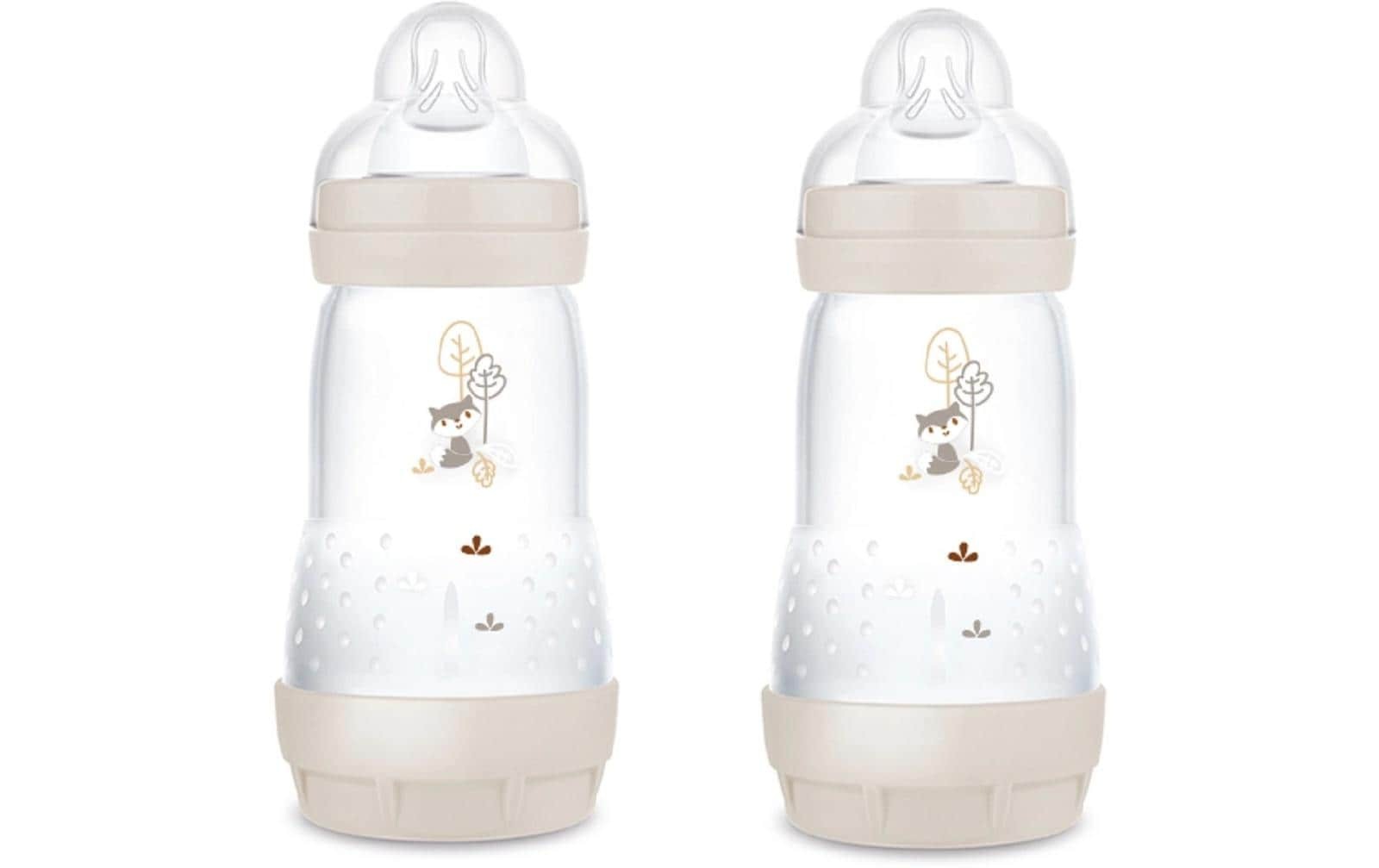 MAM Babyflasche »Easy Start 2er Set Beige 260 ml«