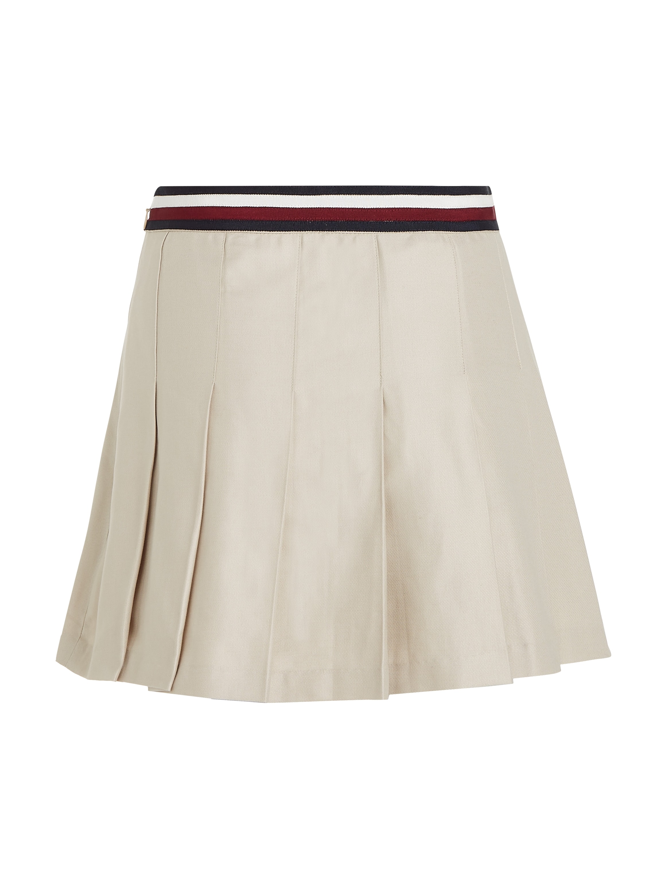 Tommy Hilfiger Minirock »GLOBAL STP PLEATED SHORT SKIRT«