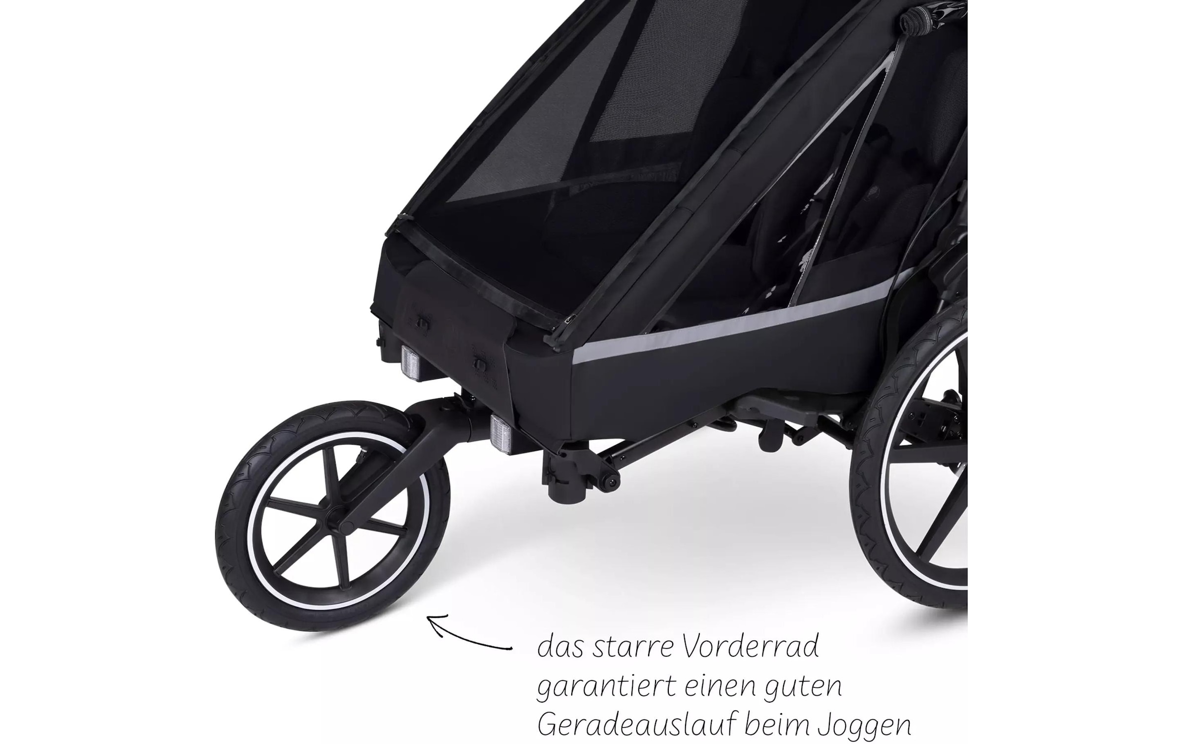 ABC Design Stützrad »Schwarz«