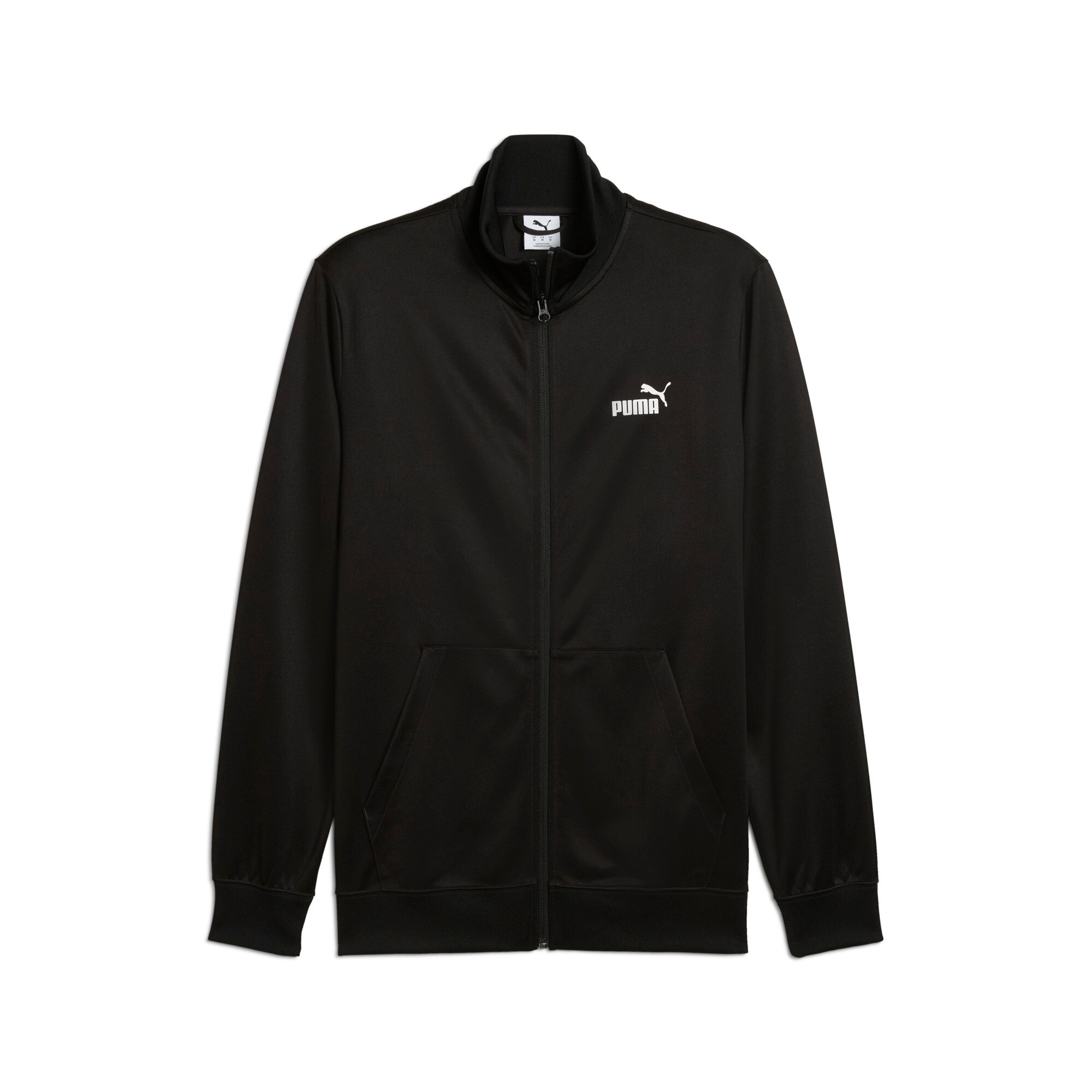 PUMA Trainingsjacke »ESS NO. 1 LOGO POLY TRACK JACKET« ohne Kapuze