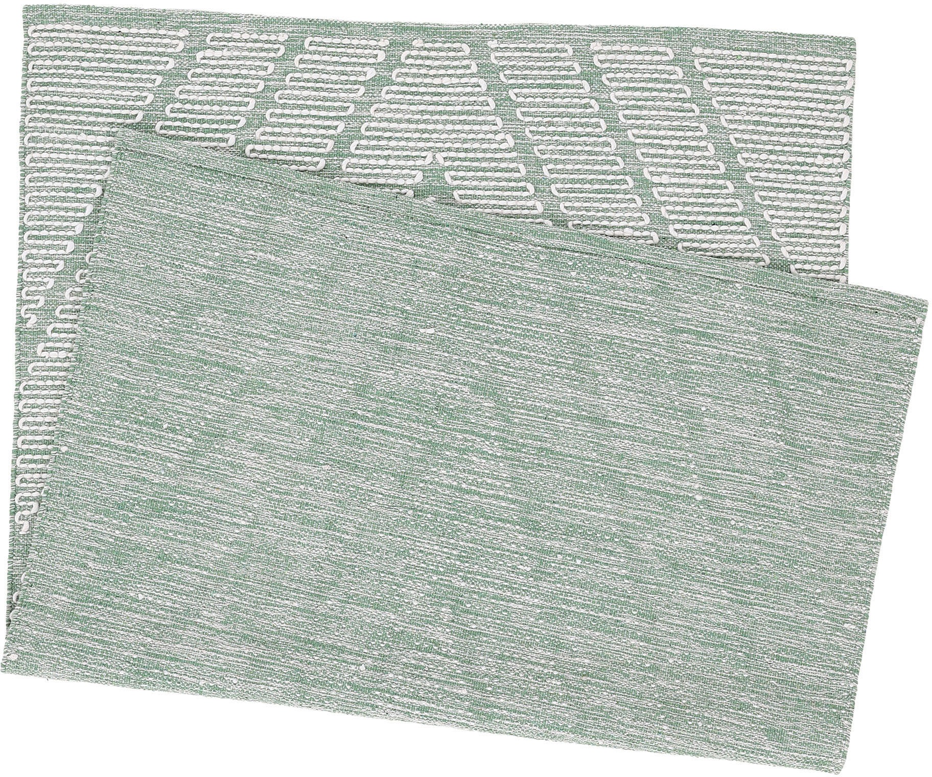 carpetfine Teppich »Kelim Durry«, rechteckig, 5 mm Höhe, Handweb, geometrisch, Hoch-Tief Effekt, handgewebt, reine Baumwolle