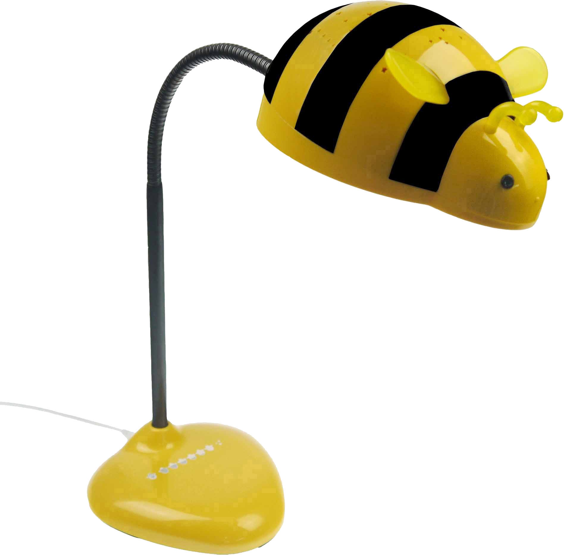 niermann LED Tischleuchte »Starbee«, 1 flammig, Leuchtmittel LED-Modul LED fest integriert, Projektionsleuchte Starbee, Made in Germany