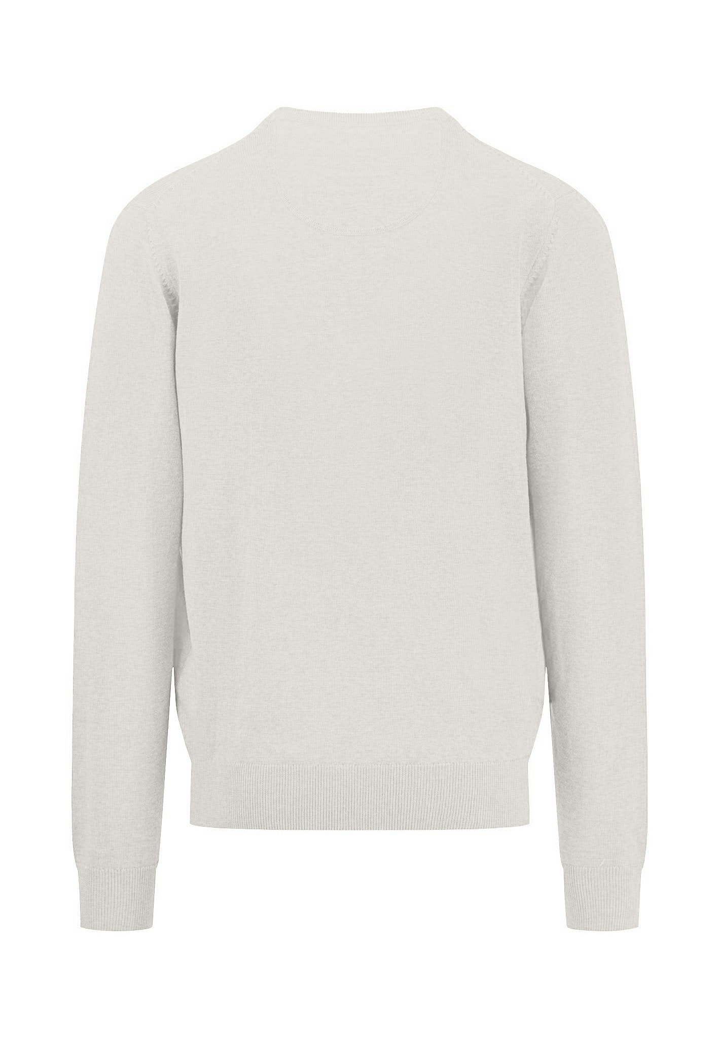 FYNCH-HATTON Strickpullover »FYNCH-HATTON Pullover mit V-Kragen«, (1 tlg.), mit V-Ausschnitt