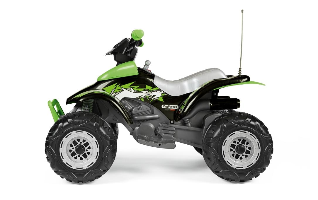 Elektro-Kinderquad »Corral T-Rex 330W 12 V Grün«, ab 3 Jahren, bis 40 kg