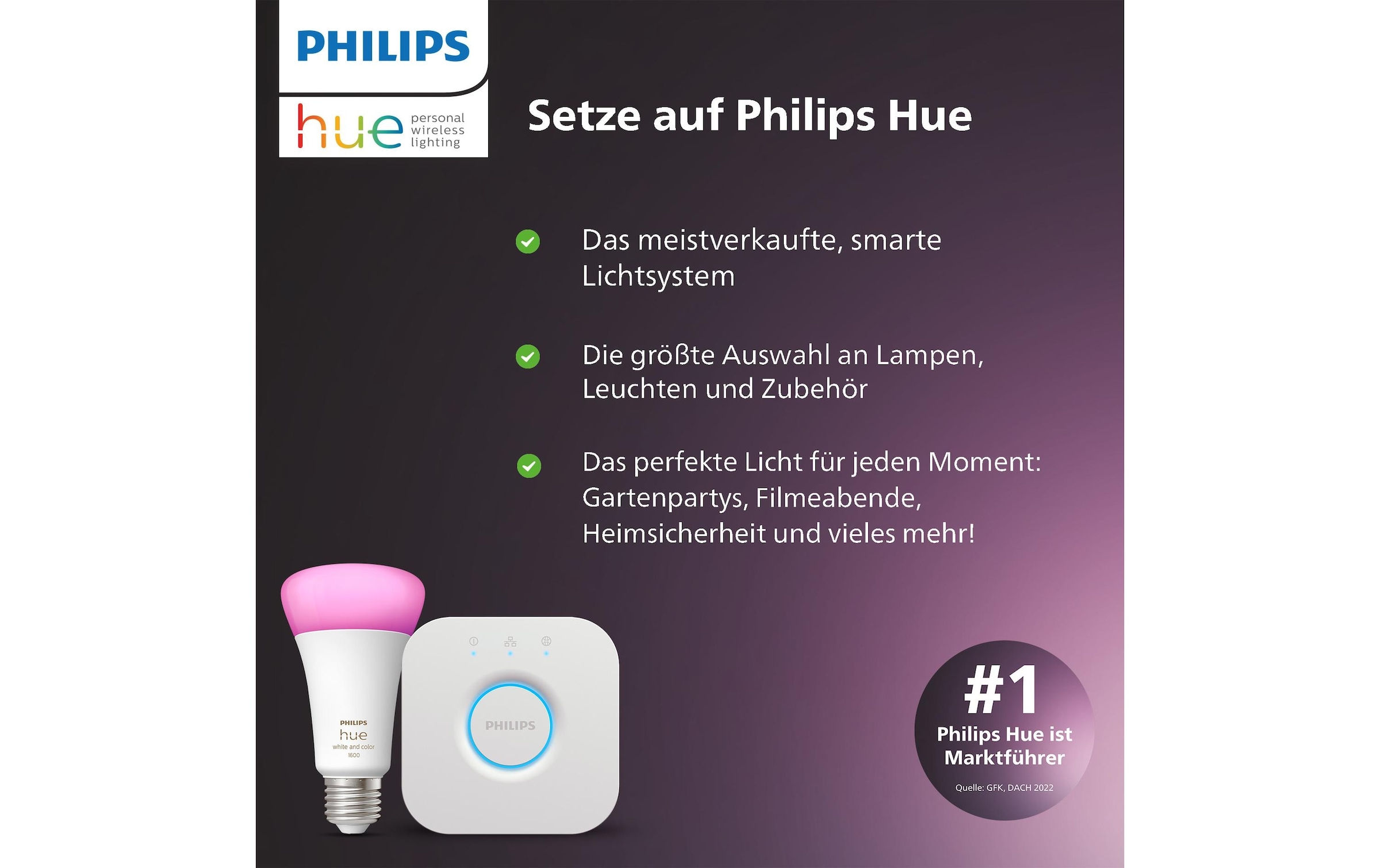 Philips Hue Smart-Home-Steuerelement »Kabel«