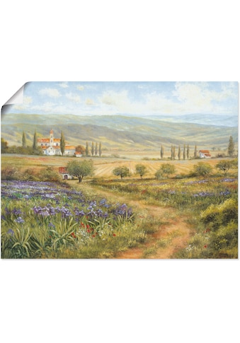 Wandbild »Provence«, Bilder von Europa, (1 St.)