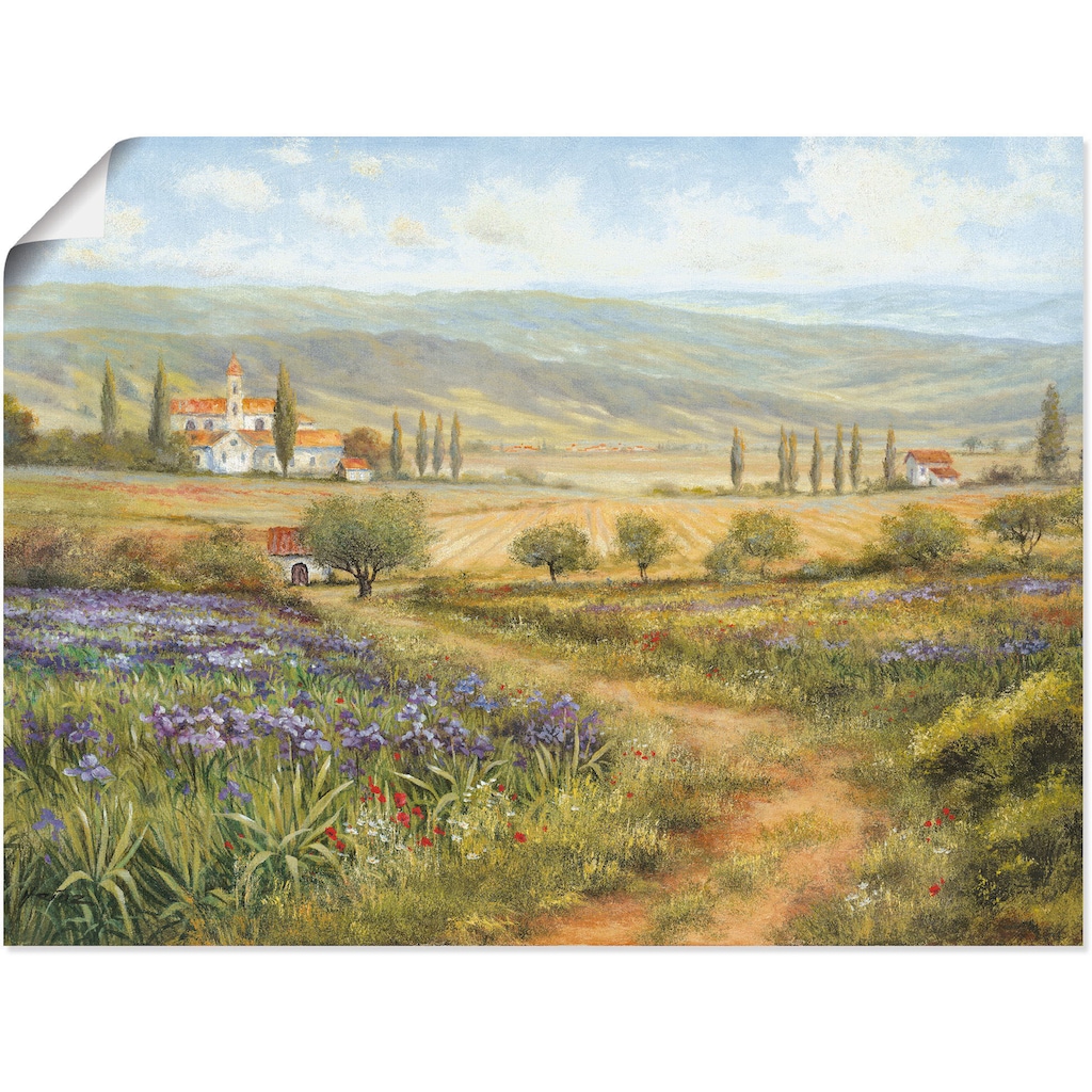 Artland Wandbild »Provence«, Bilder von Europa, (1 St.)