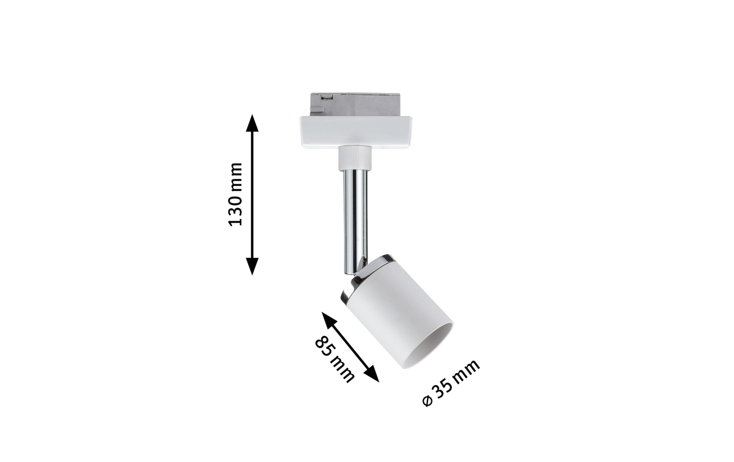 Paulmann Deckenspot »URail Spot Pu«, Leuchtmittel GU10 | LED wechselbar