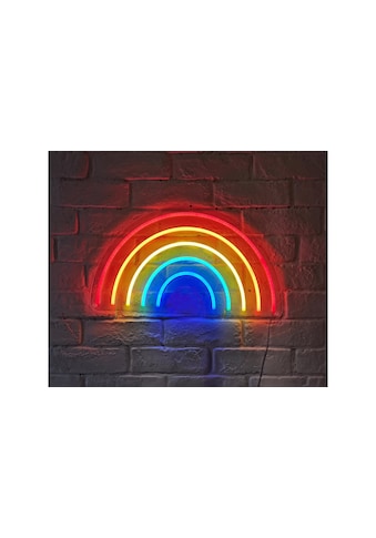 Dekolicht »Vegas Lights Regenbogen 45 x 26 cm«