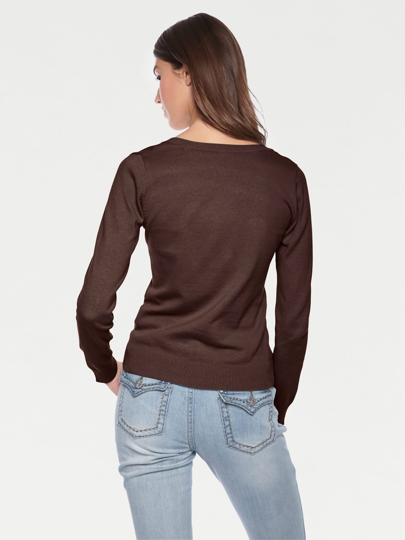 heine Rundhalspullover »Rundhals-Pullover«