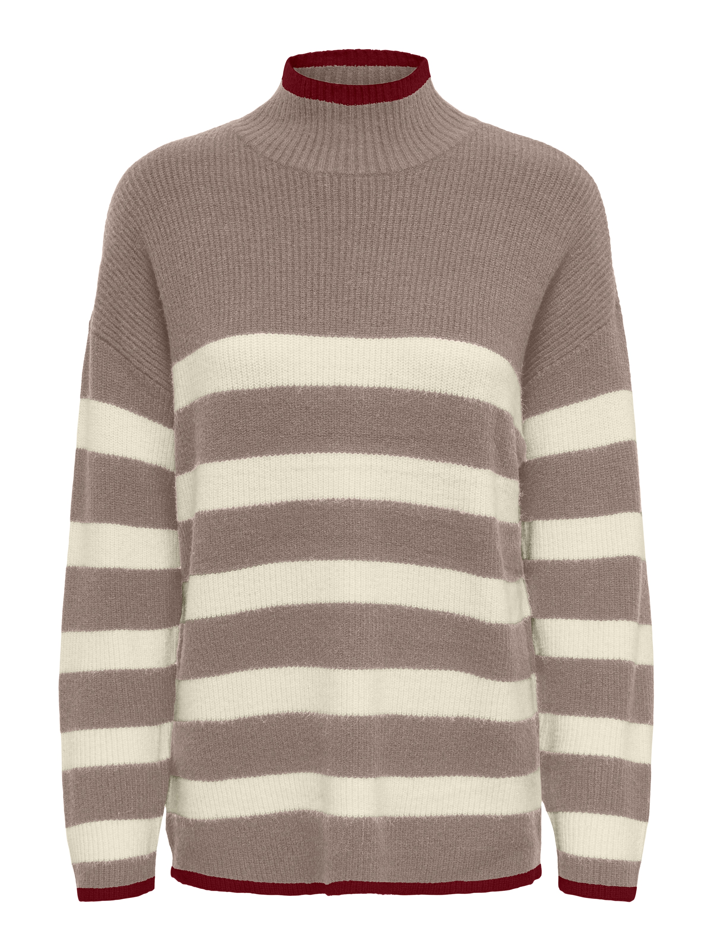 ONLY Strickpullover »ONLKATIA LS RIB HIGHNECK CC KNT«