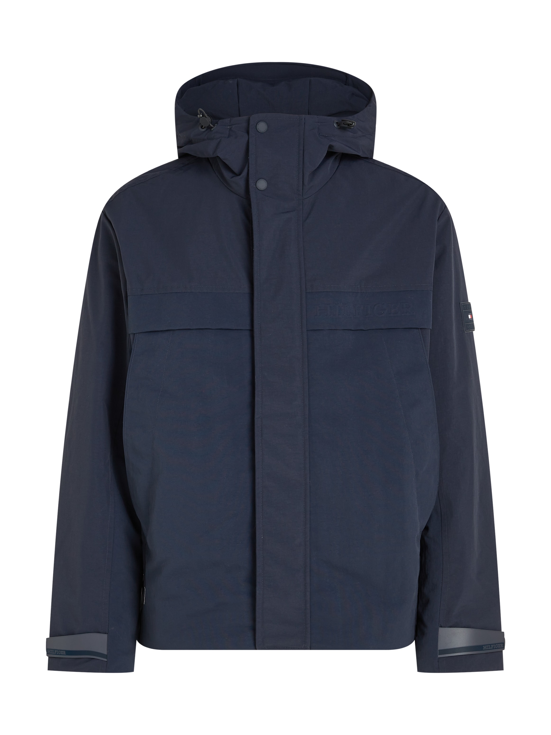 Tommy Hilfiger Outdoorjacke »PORTLAND TEXTURE CLR BLOCK JKT«, mit Kapuze